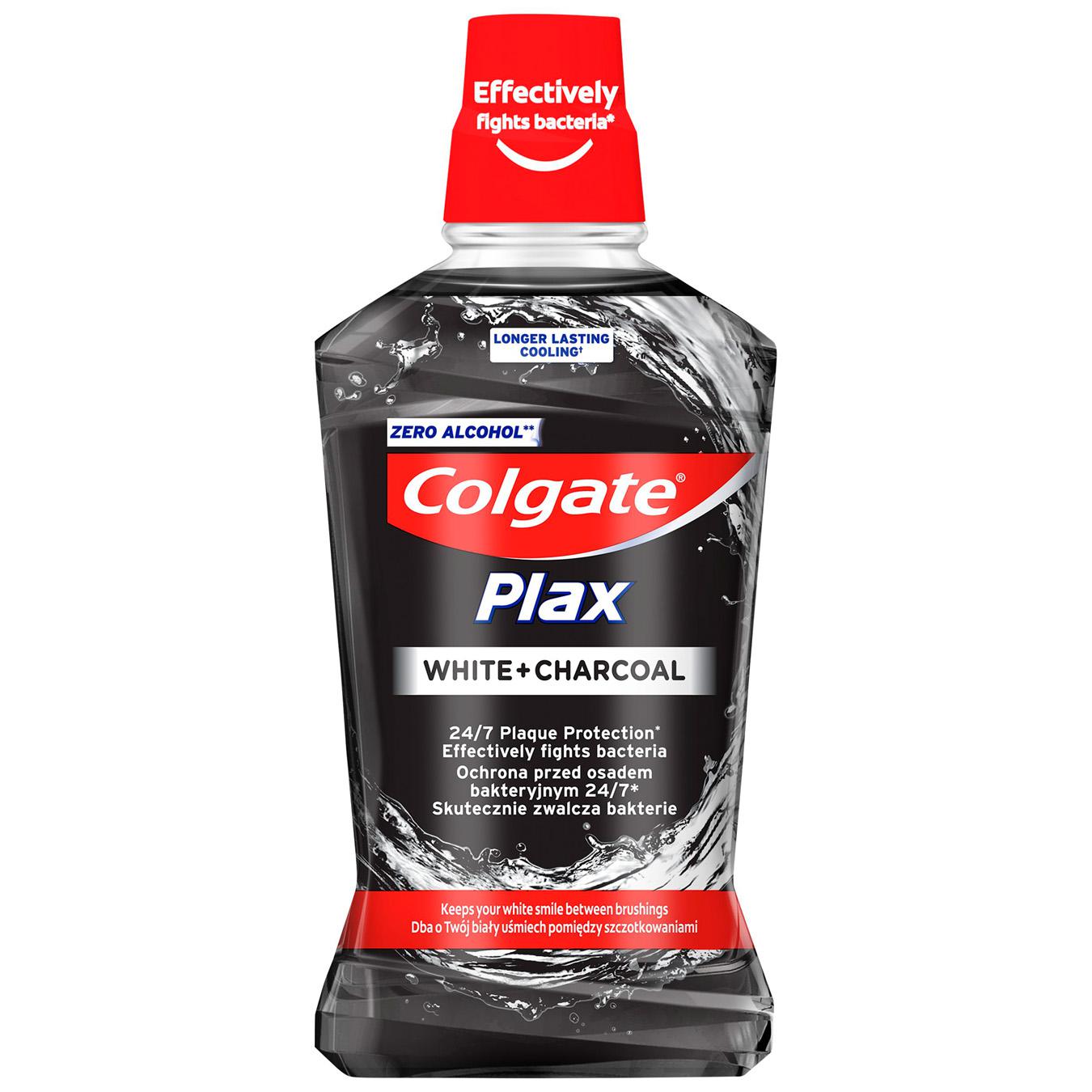 Colgate Plax whitening mouthwash with charcoal 500ml