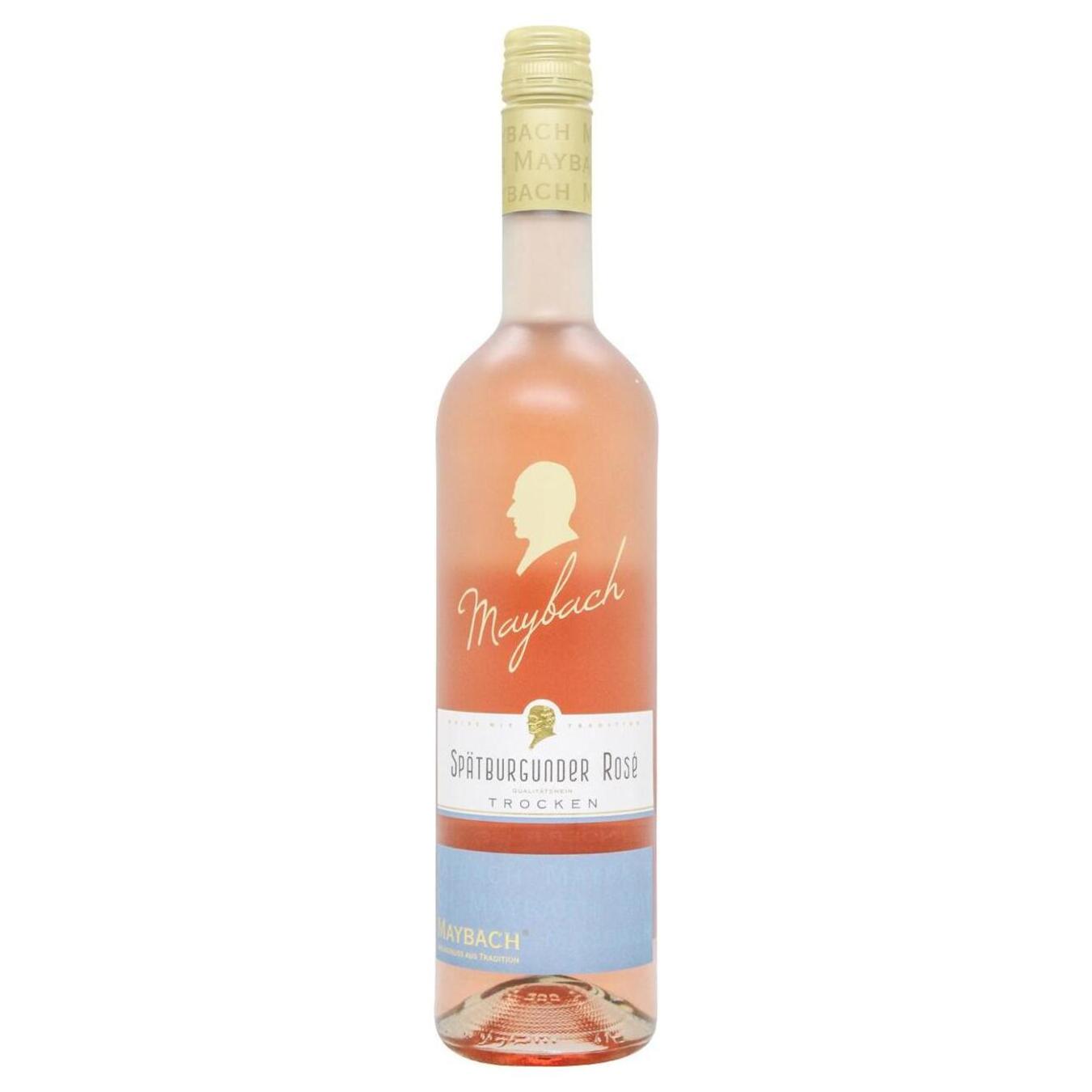 Вино Maybach Spätburgunder Rose Trocken розовое сухое 12% 0,75л