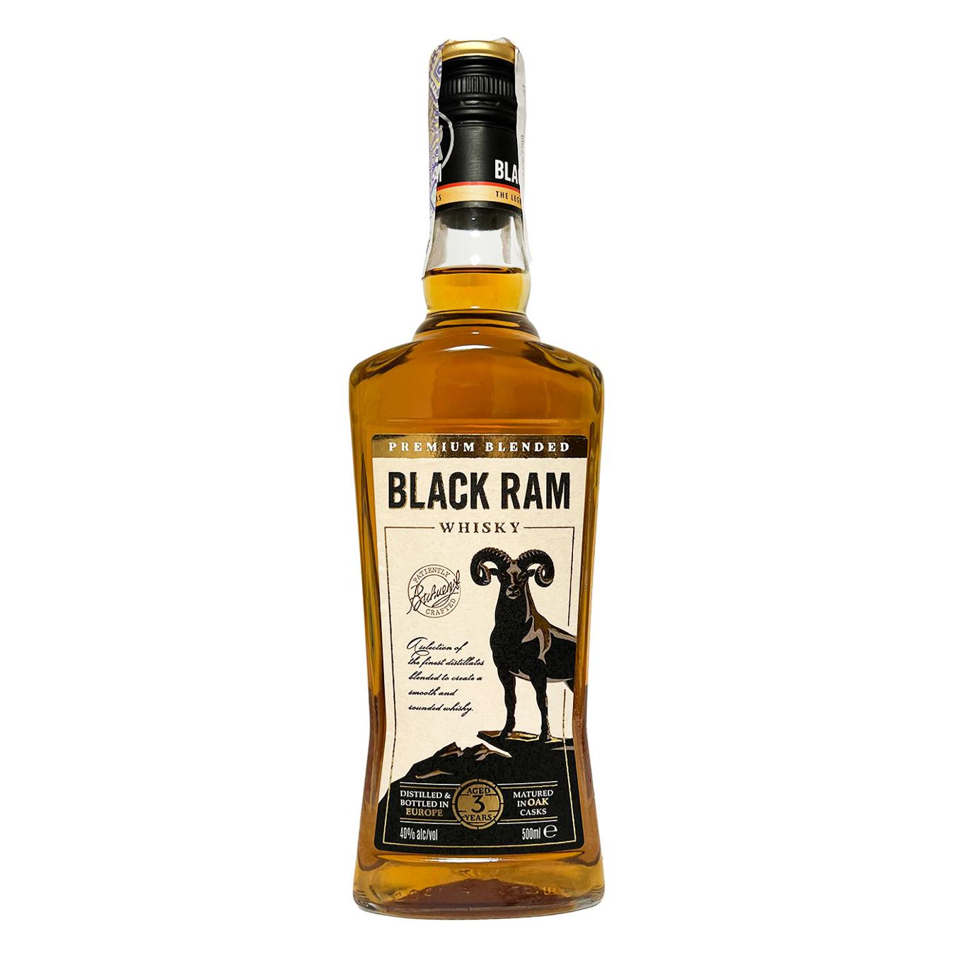 Виски Black Ram 40% 0,5л