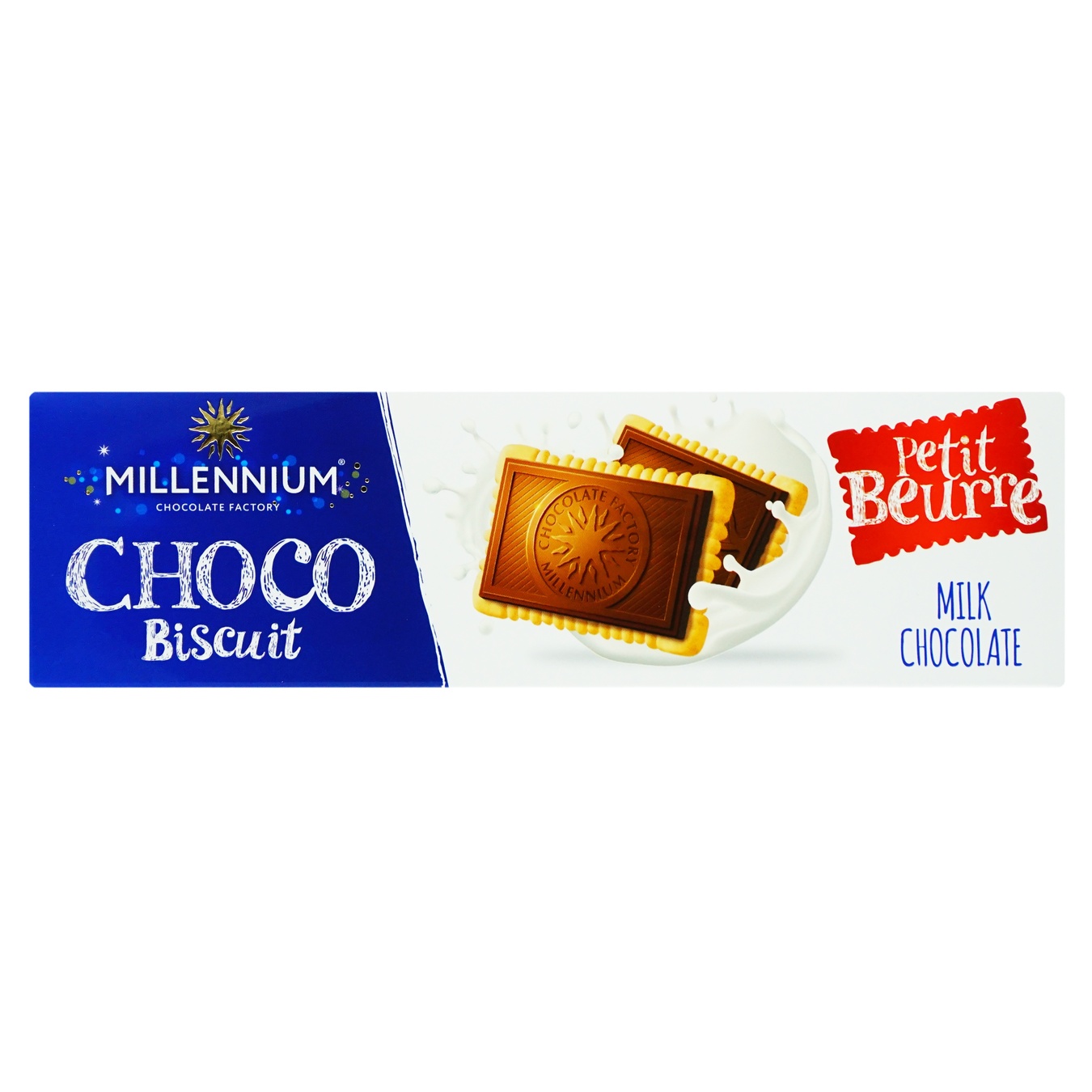 Печенье с молочным шоколадом Millennium choco biscuit 132г