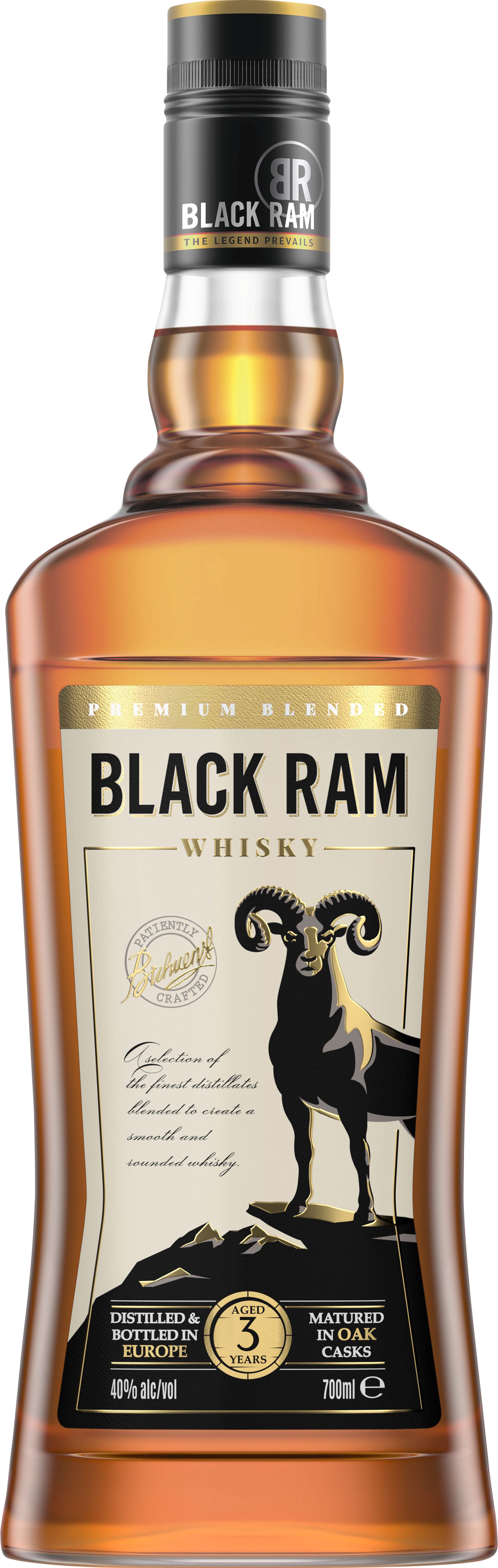 Виски Black Ram 40% 0,7л