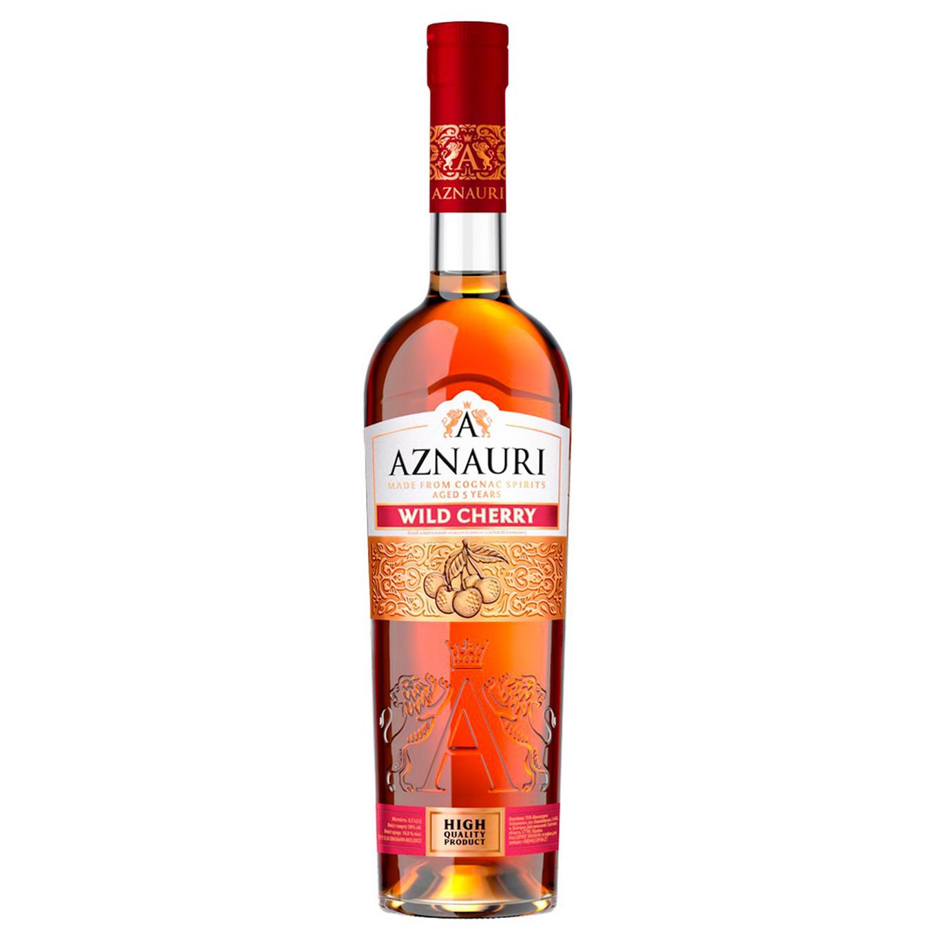 Напиток алкогольный Aznauri Дикая Вишня 30% 0,5л