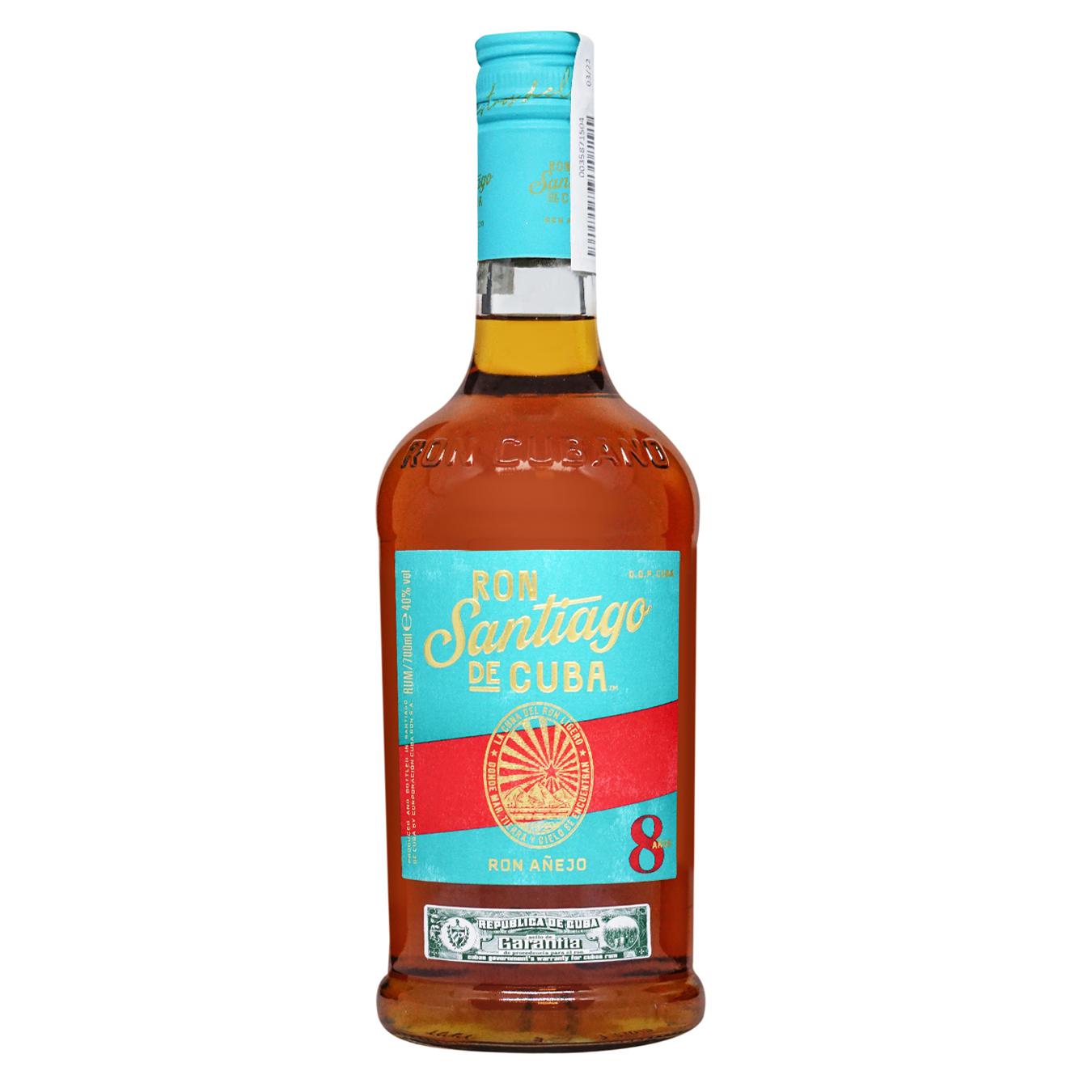 Rum Santiago De Cuba Anejo 8Yo 40% 0.7l