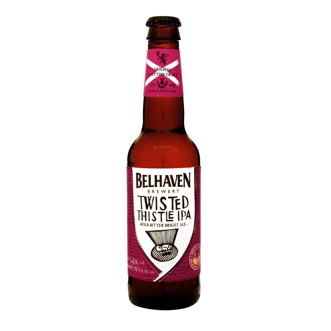 Пиво Belhaven Twisted Thistle IPA світле 5,6% 0,33л