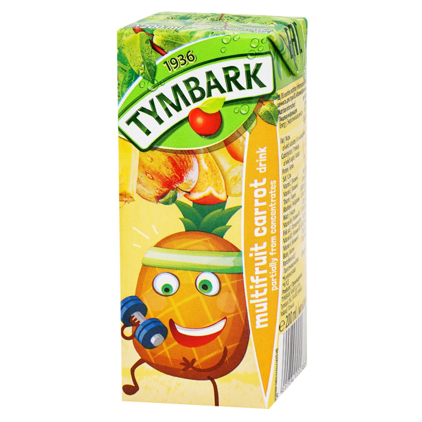 Напиток Tymbark мультифрукт 0,2л т/п