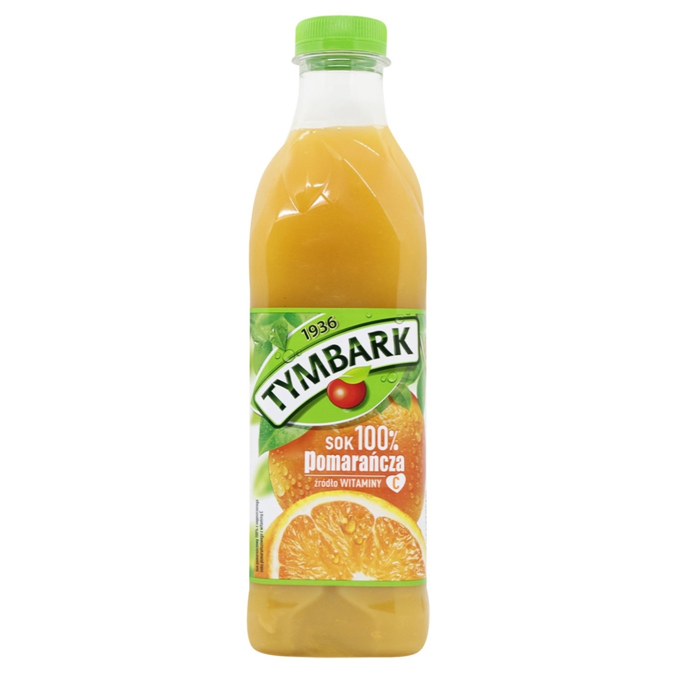 Сок Tymbark апельсин 100% 1л пластиковая бутылка