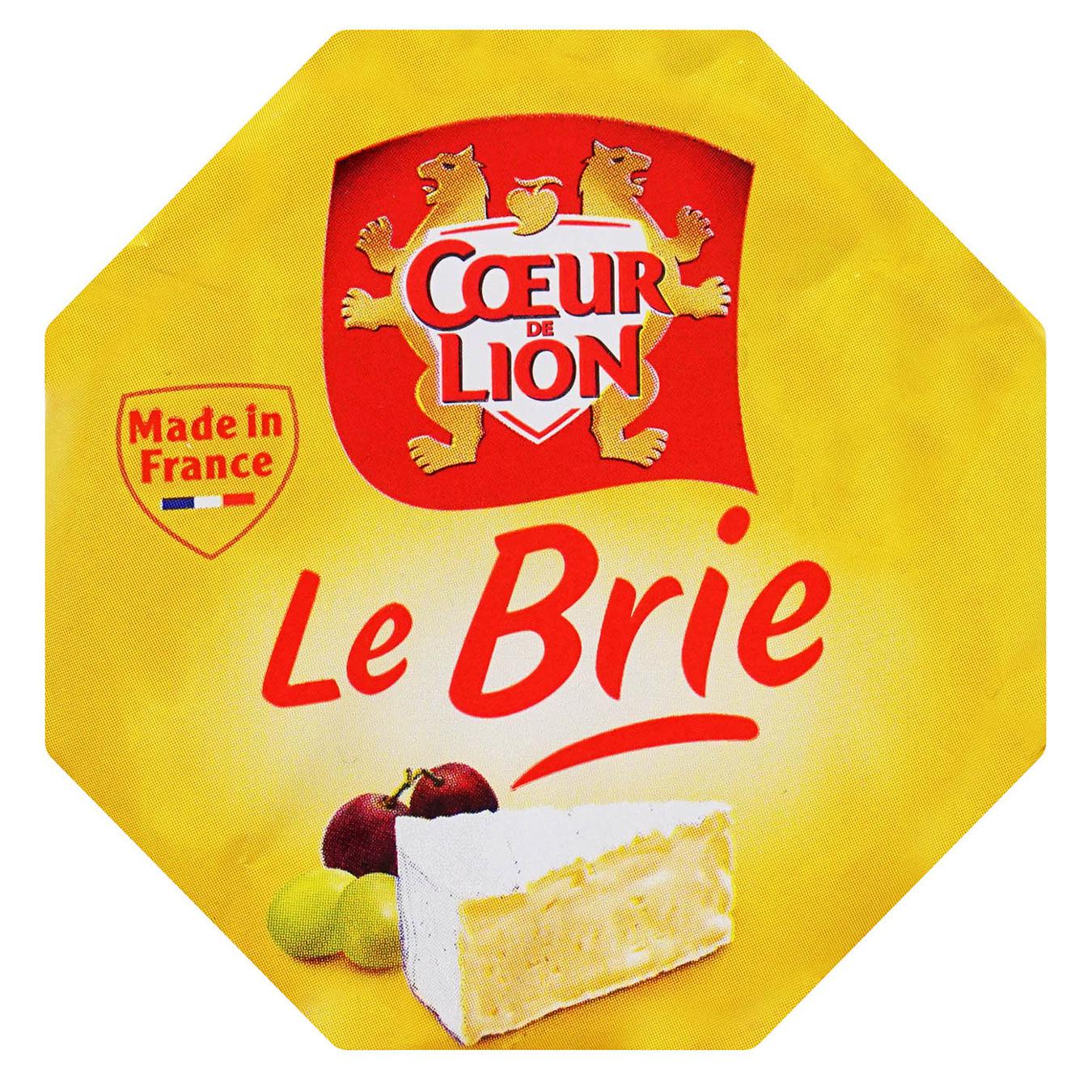 Cheese Couer de Lion le Brie Brie Wedge 60% 125g