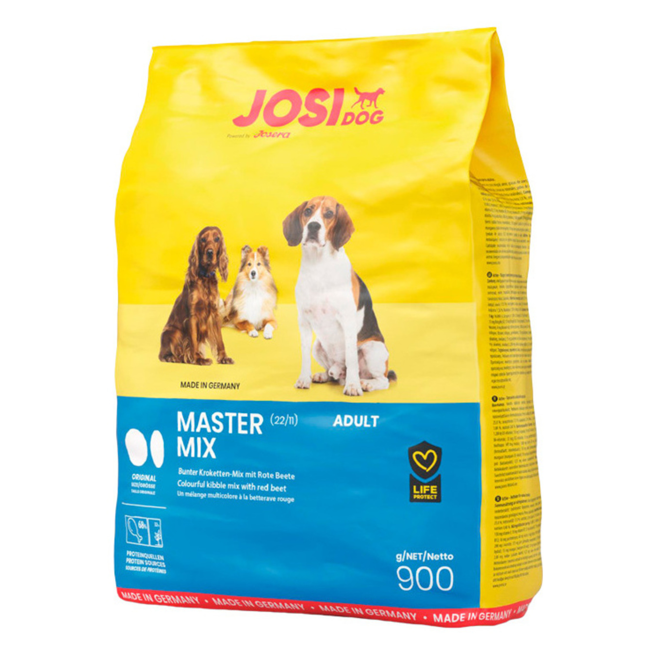 Dog food Josidog master mix dry 900g
