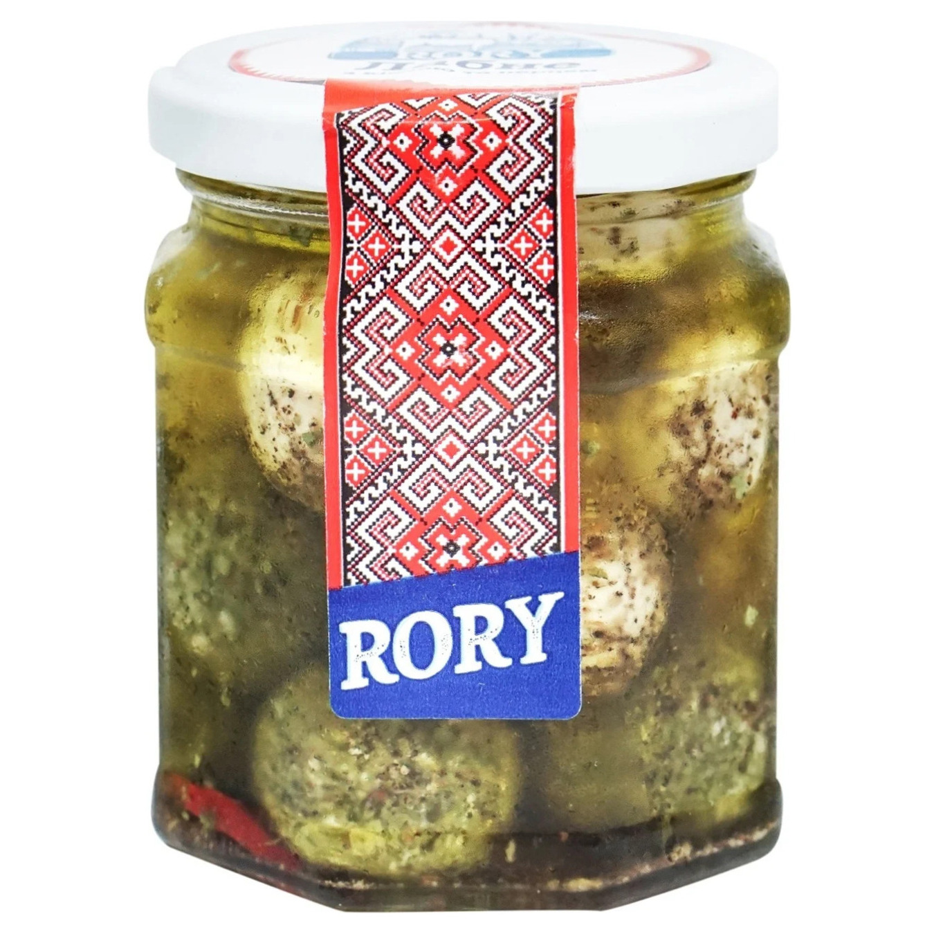 Rory Labne cheese in olive oil with pepper and cilantro 100g