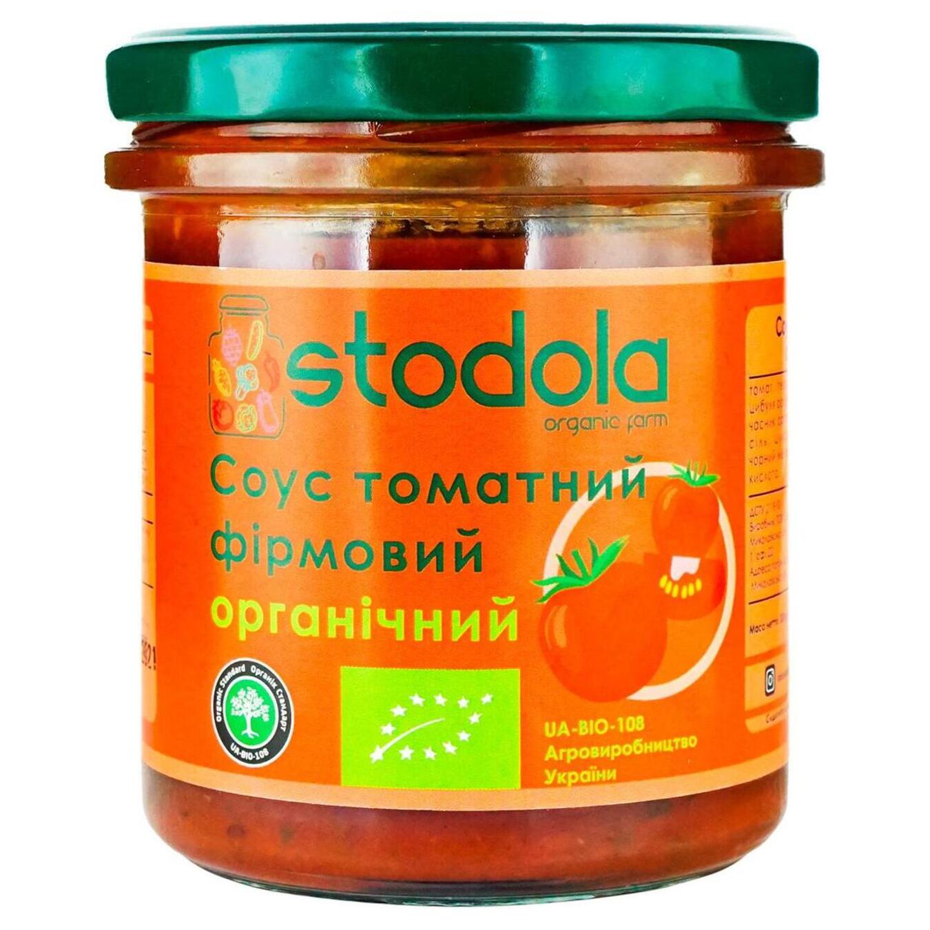 Соус Stodola томатний фірмовий органічний 300г