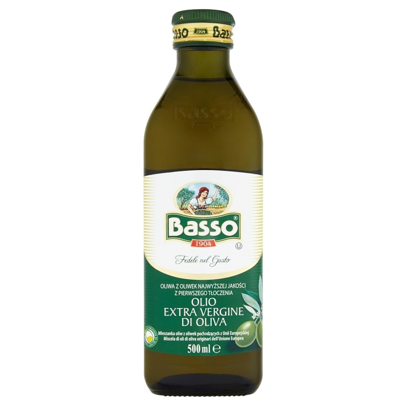 Olive oil Extra Virgin Basso 500g