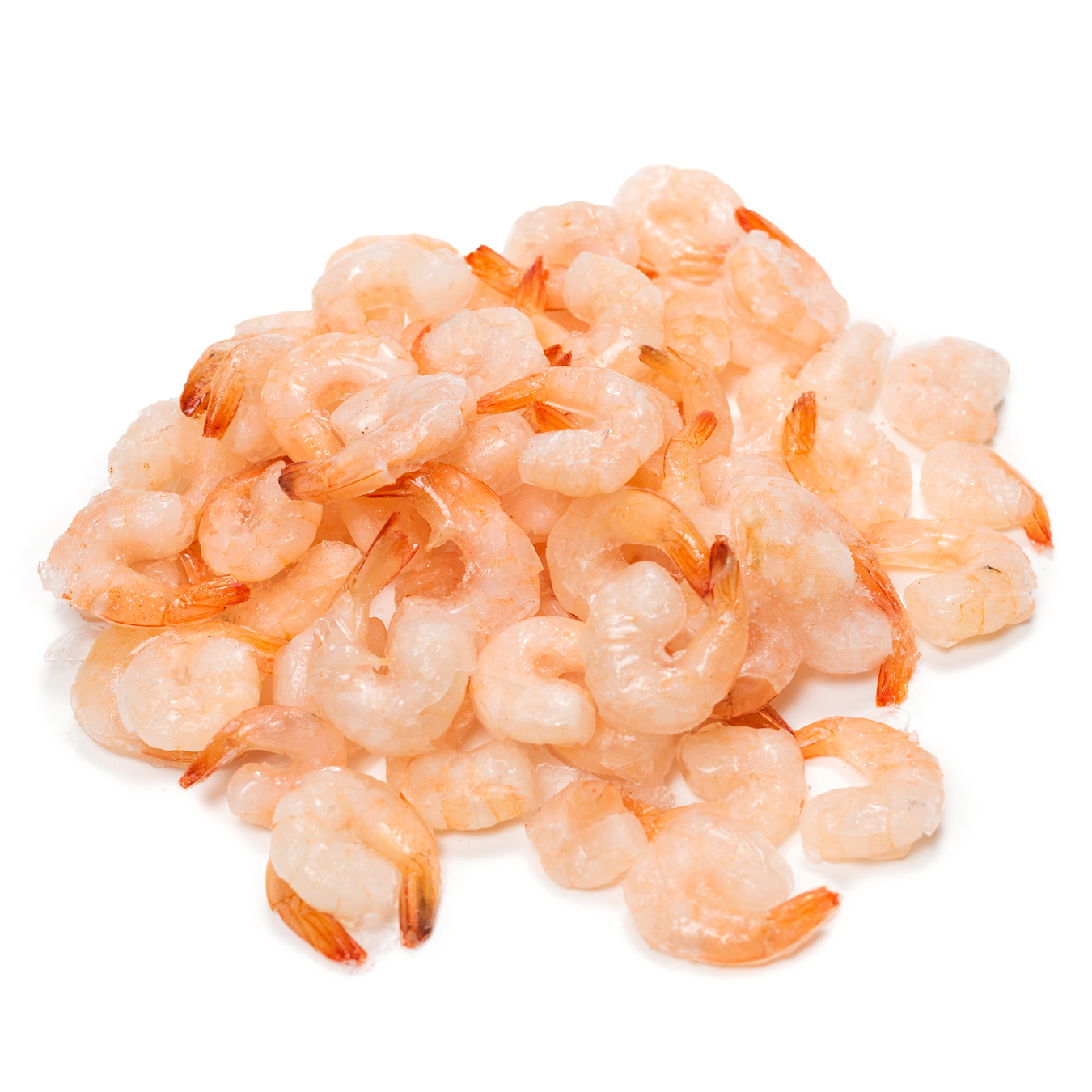 Shrimps peeled boiled and frozen tails 31/50 weight