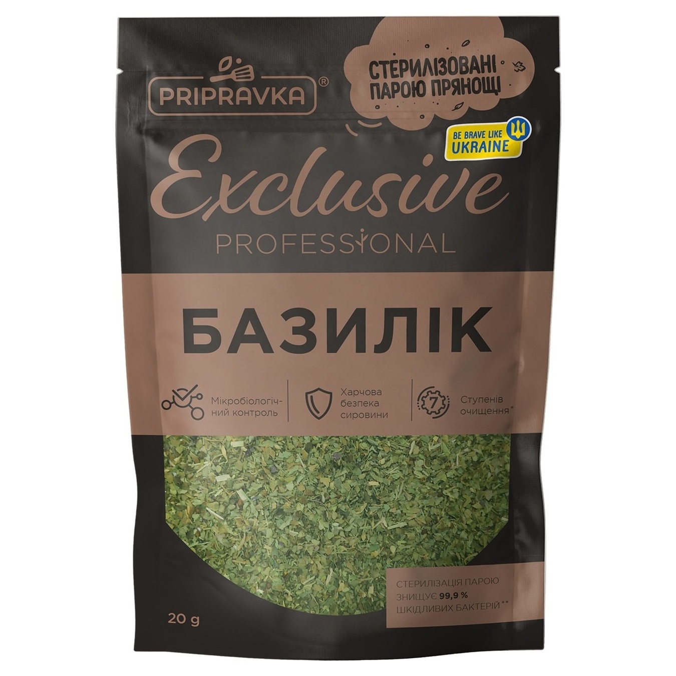 Pripravka Exclusive Professional basil spices 20g