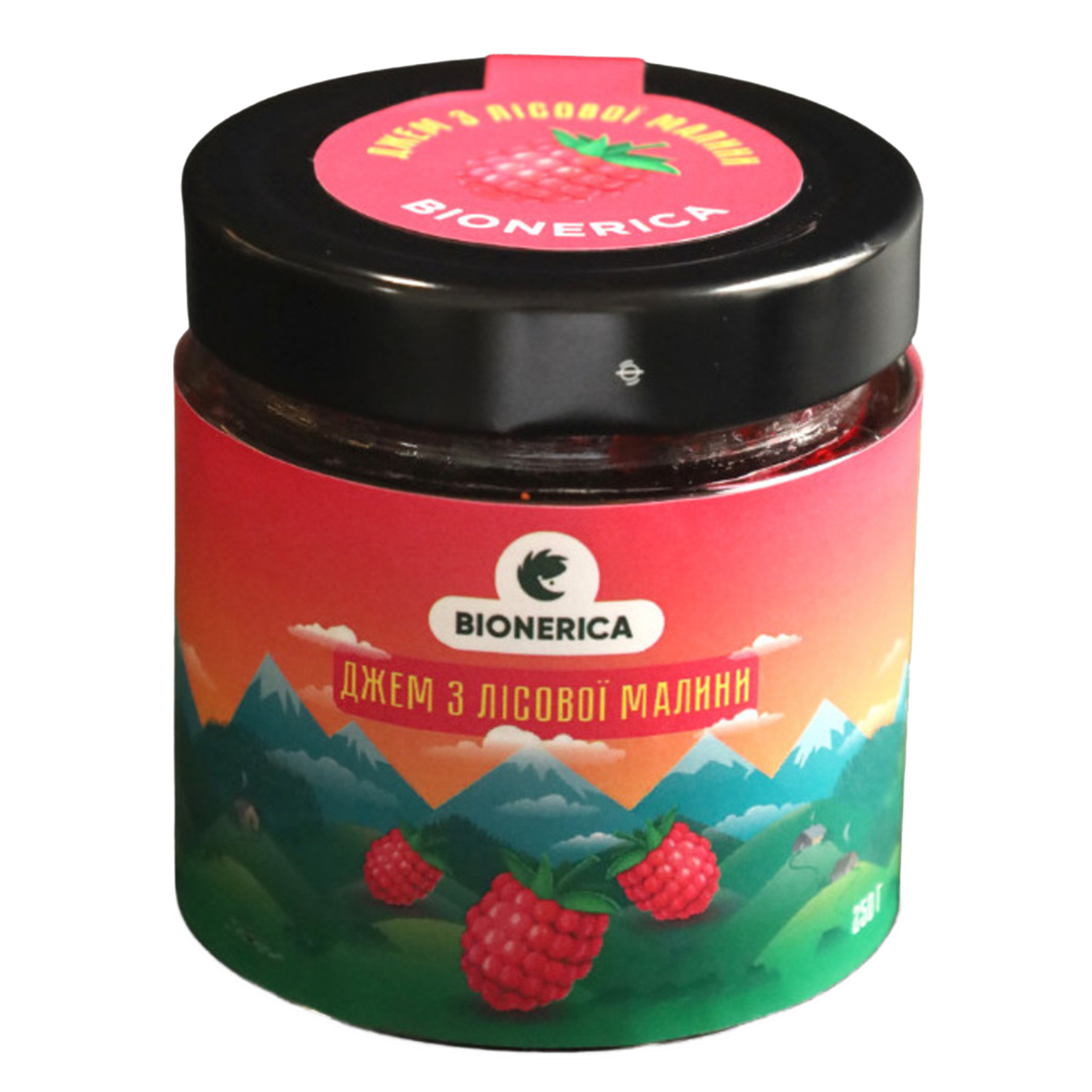 Bionerica jam from wild raspberries 250g