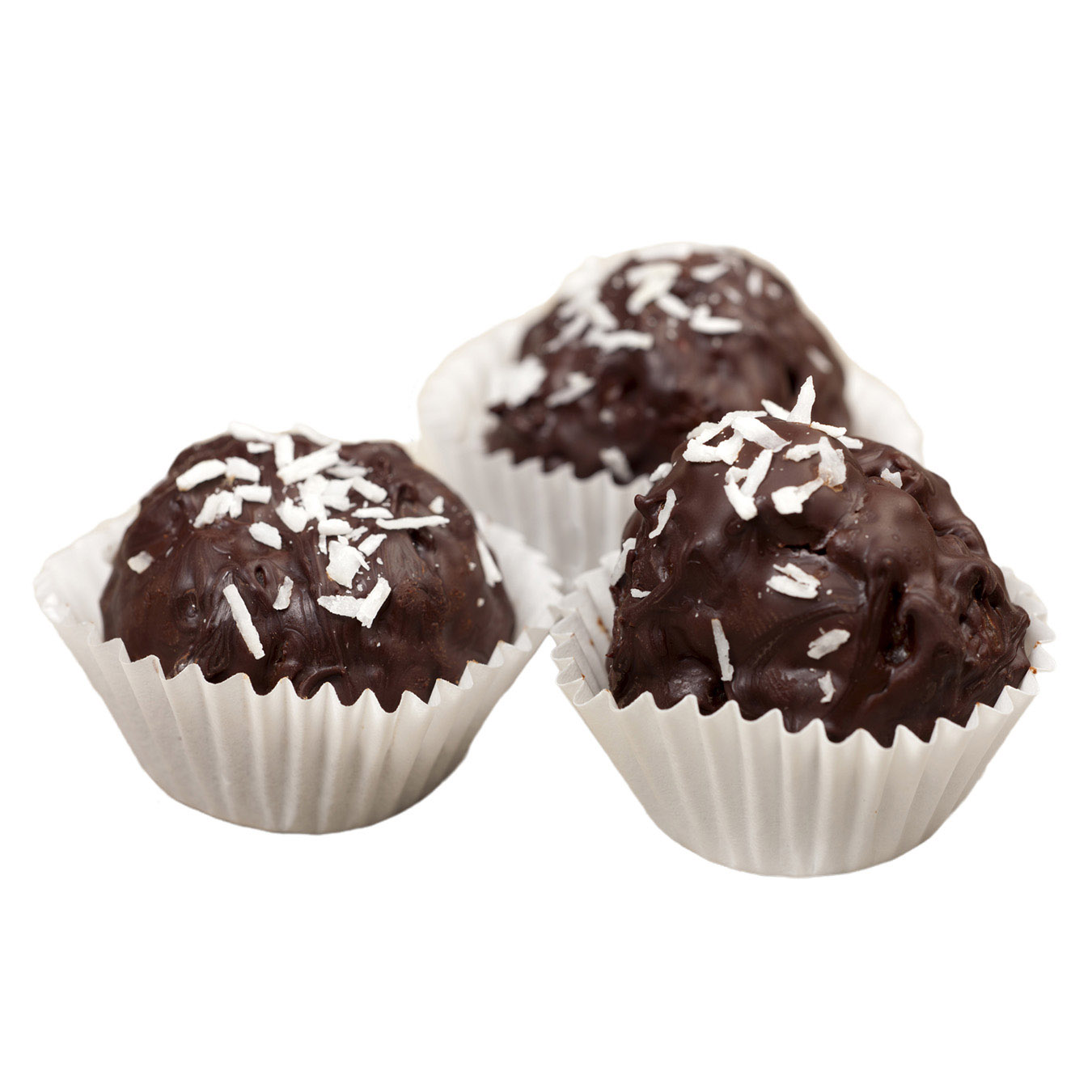 Цукерка шоколадно-кокосова Майстри шоколаду з фундуком та фініками без цукру 20г