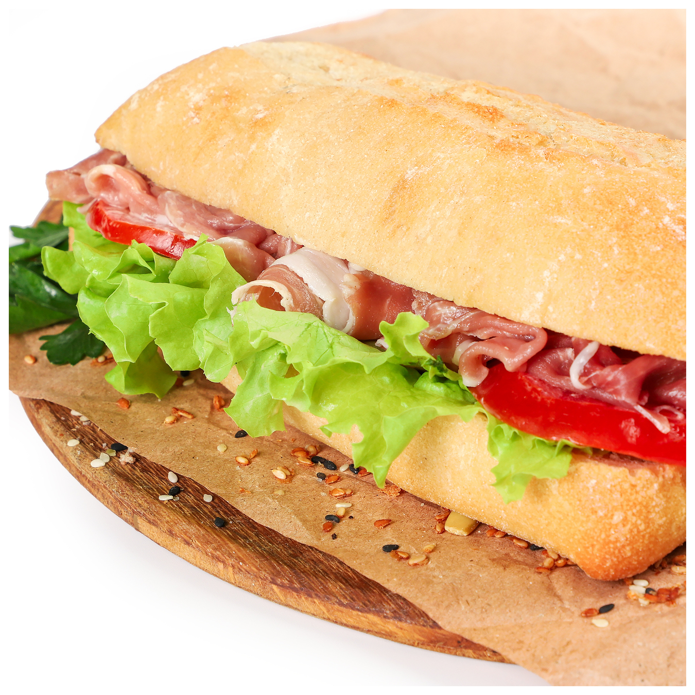Sandwich with ham 200g