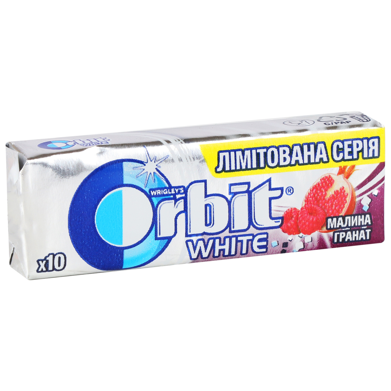 Chewing gum Orbit White Raspberry-Pomegranate 14g 2