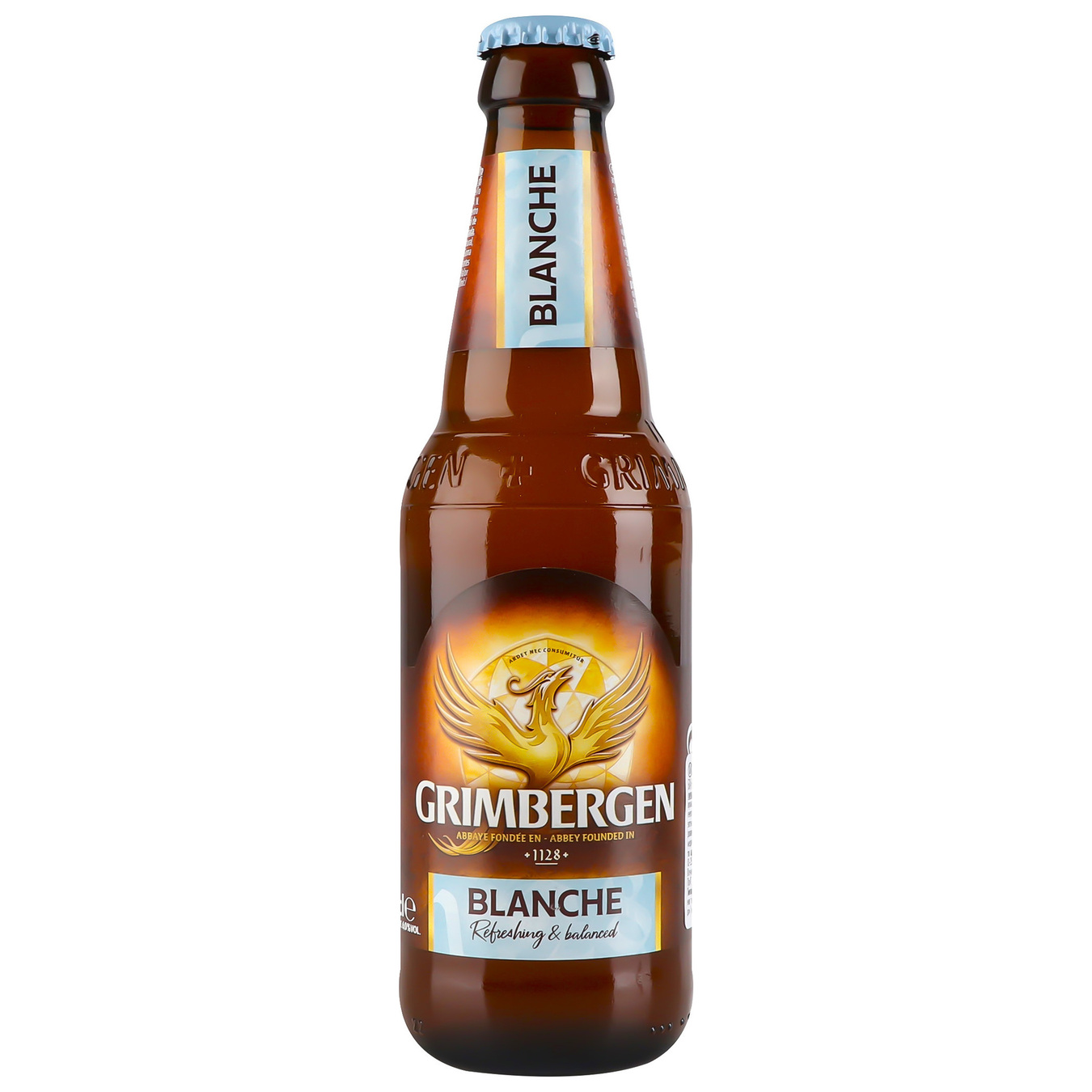 Пиво Grimbergen Blanche світле нефільтроване 5,65% 0,33л