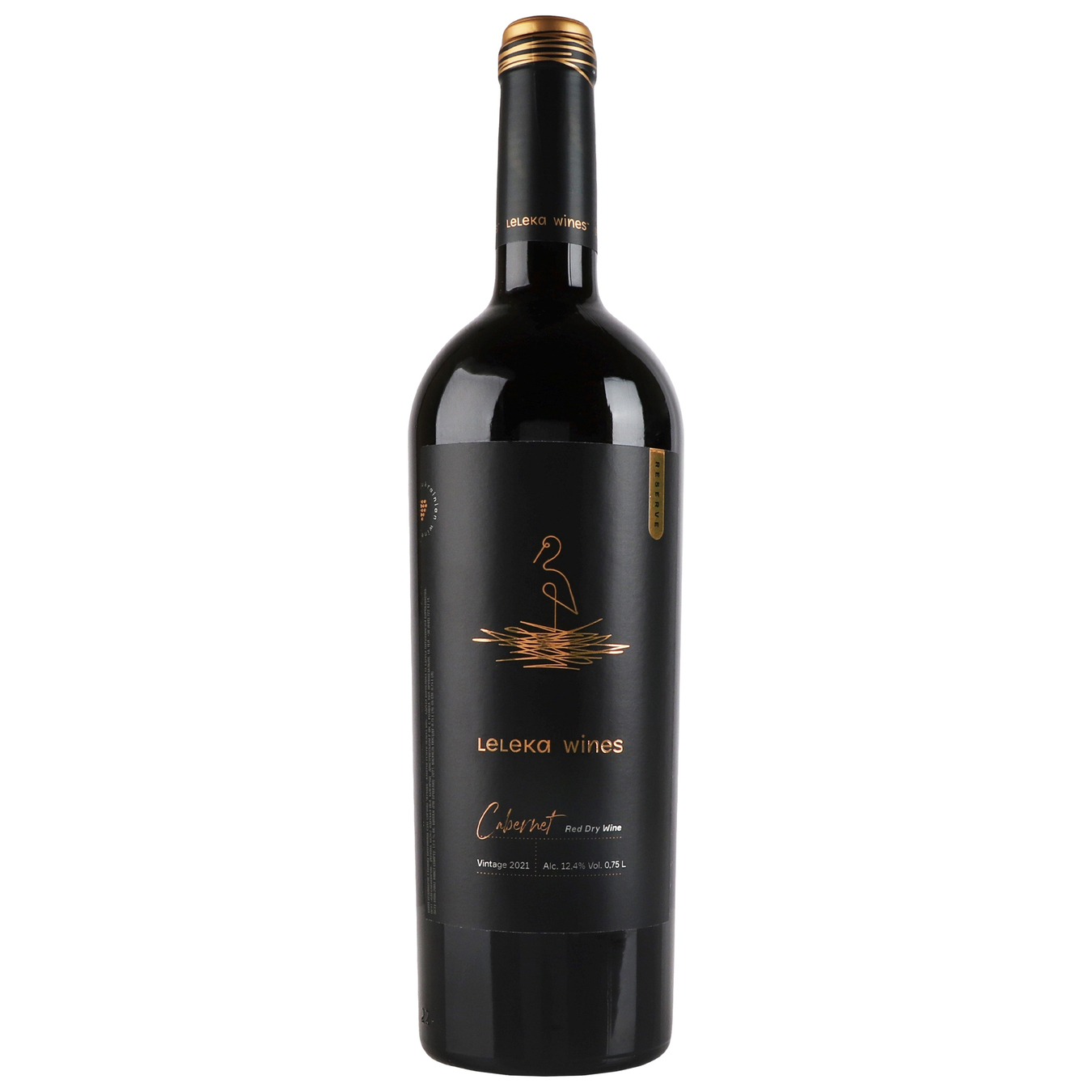 Вино Leleka Wines Каберне Совиньон Reserve красное сухое 13% 0,75л