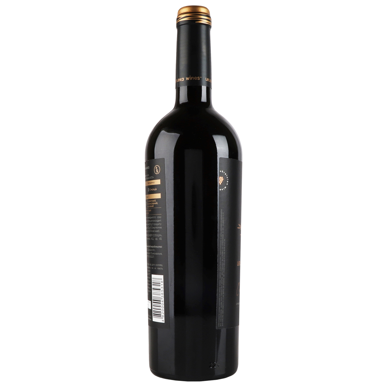 Вино Leleka Wines Каберне Совиньон Reserve красное сухое 13% 0,75л 2