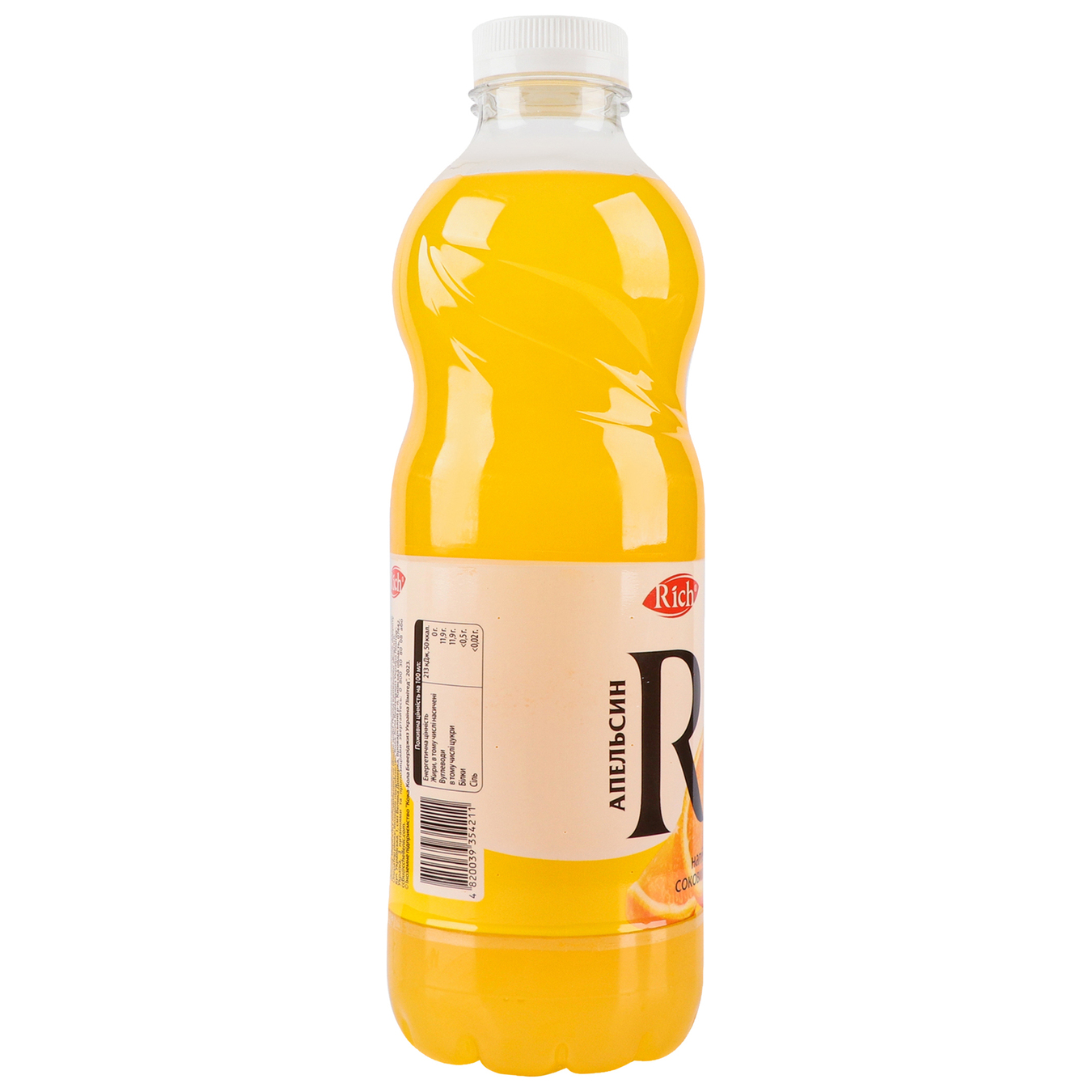 Напій соковий Rich апельсин 1л 2