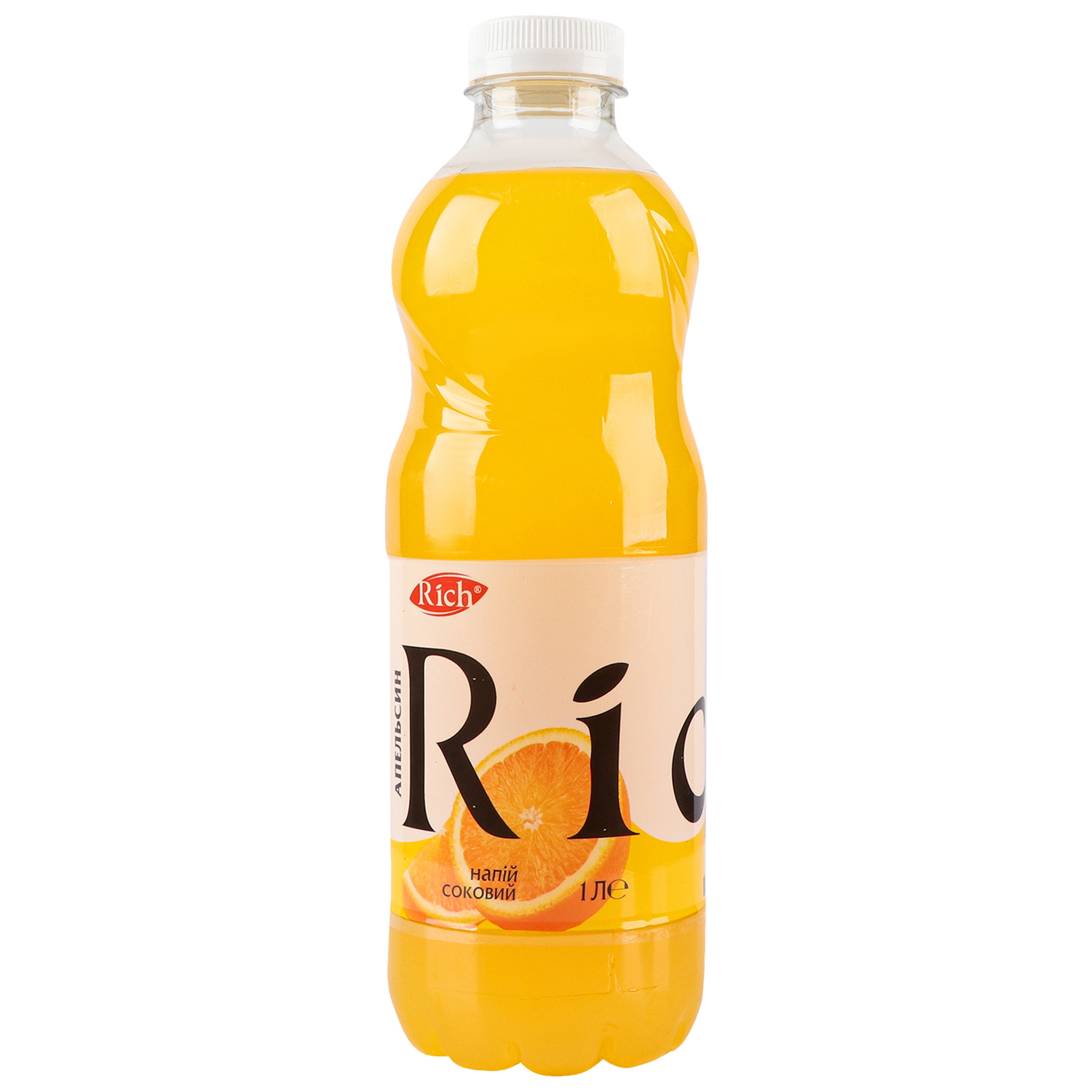 Напій соковий Rich апельсин 1л