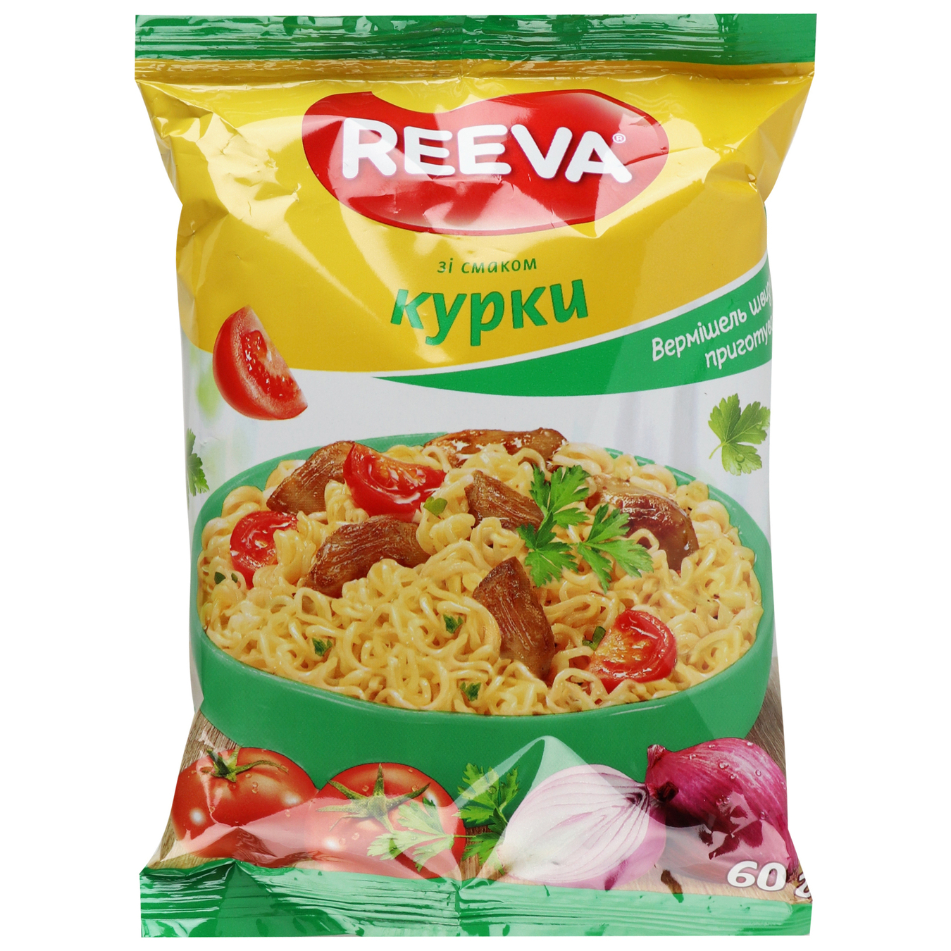 Instant vermicelli Reeva with chicken flavor 60g