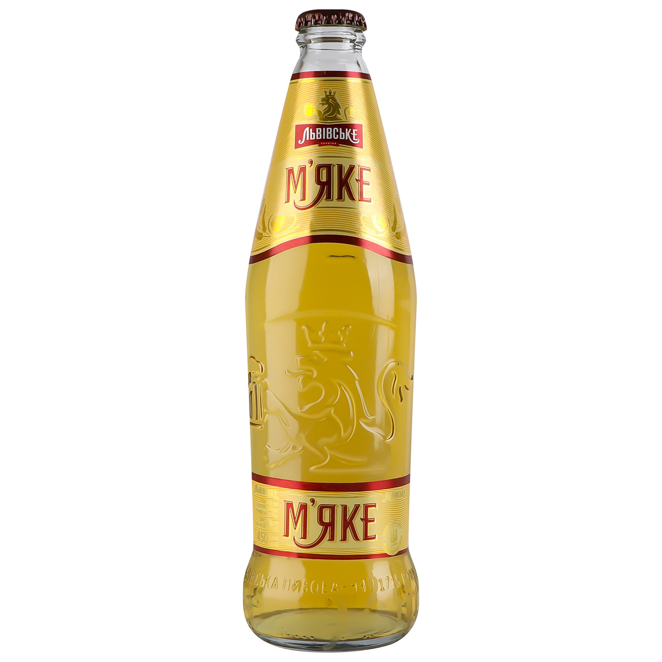 Light beer Lvivske Myake 0.45 l