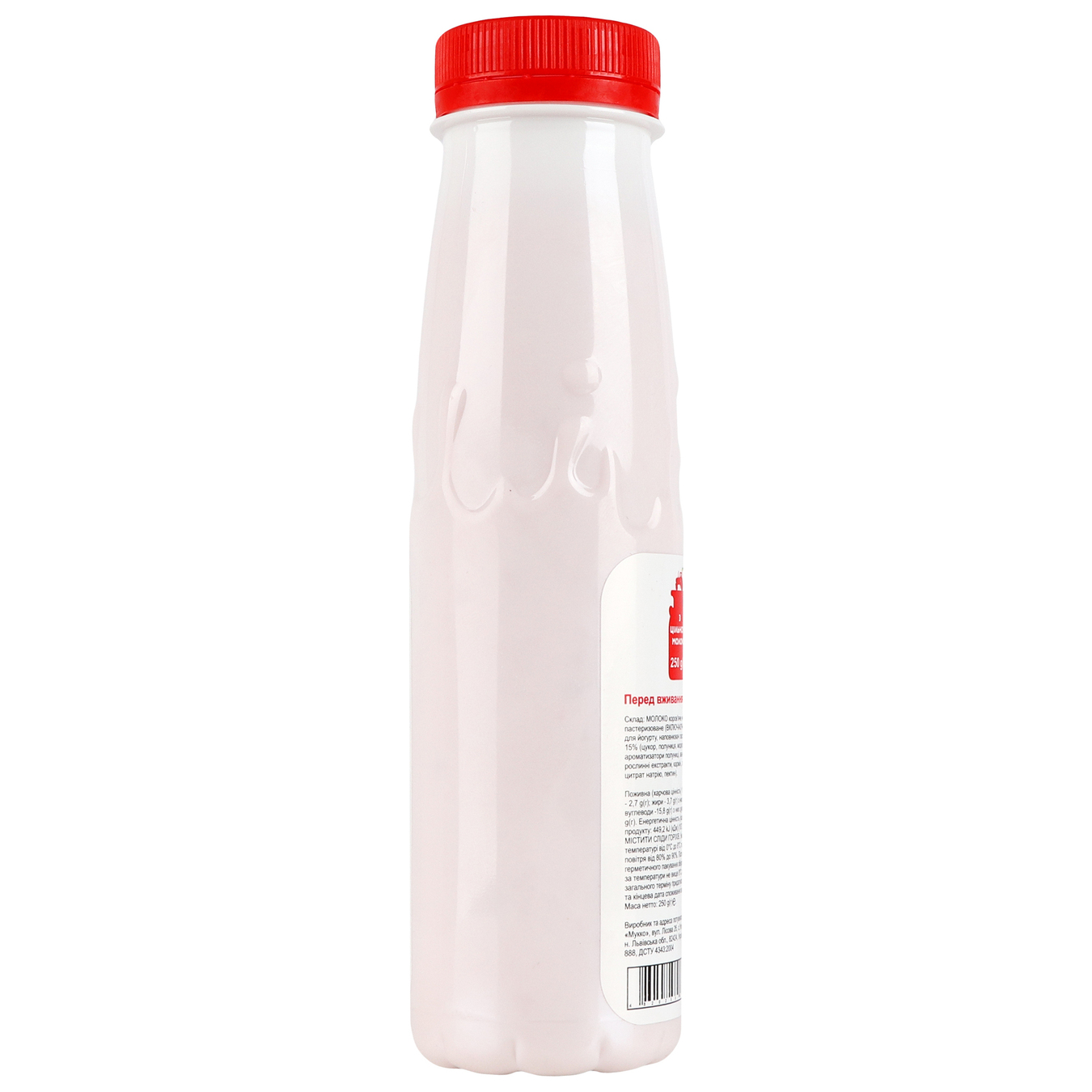 Yogurt Mukko strawberry 3.7% 250g bottle 2