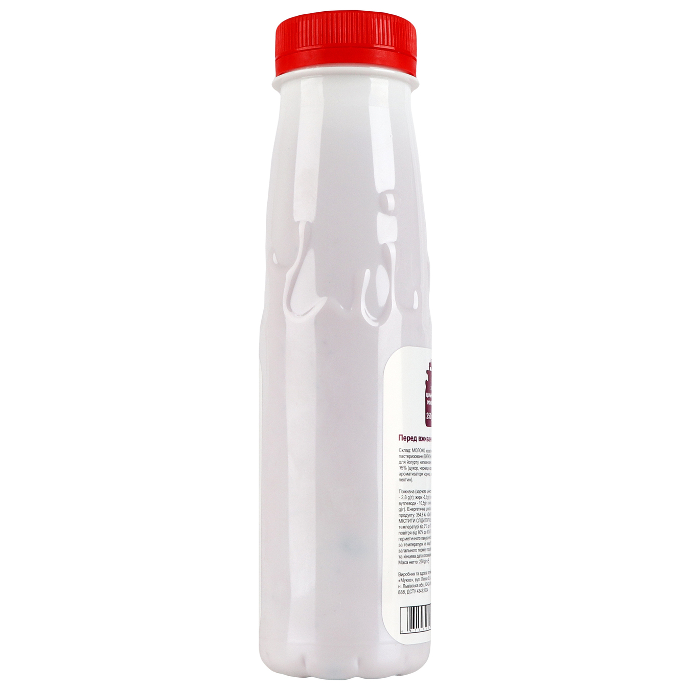 Йогурт Мукко черника 3,5% 250г бутылка 2