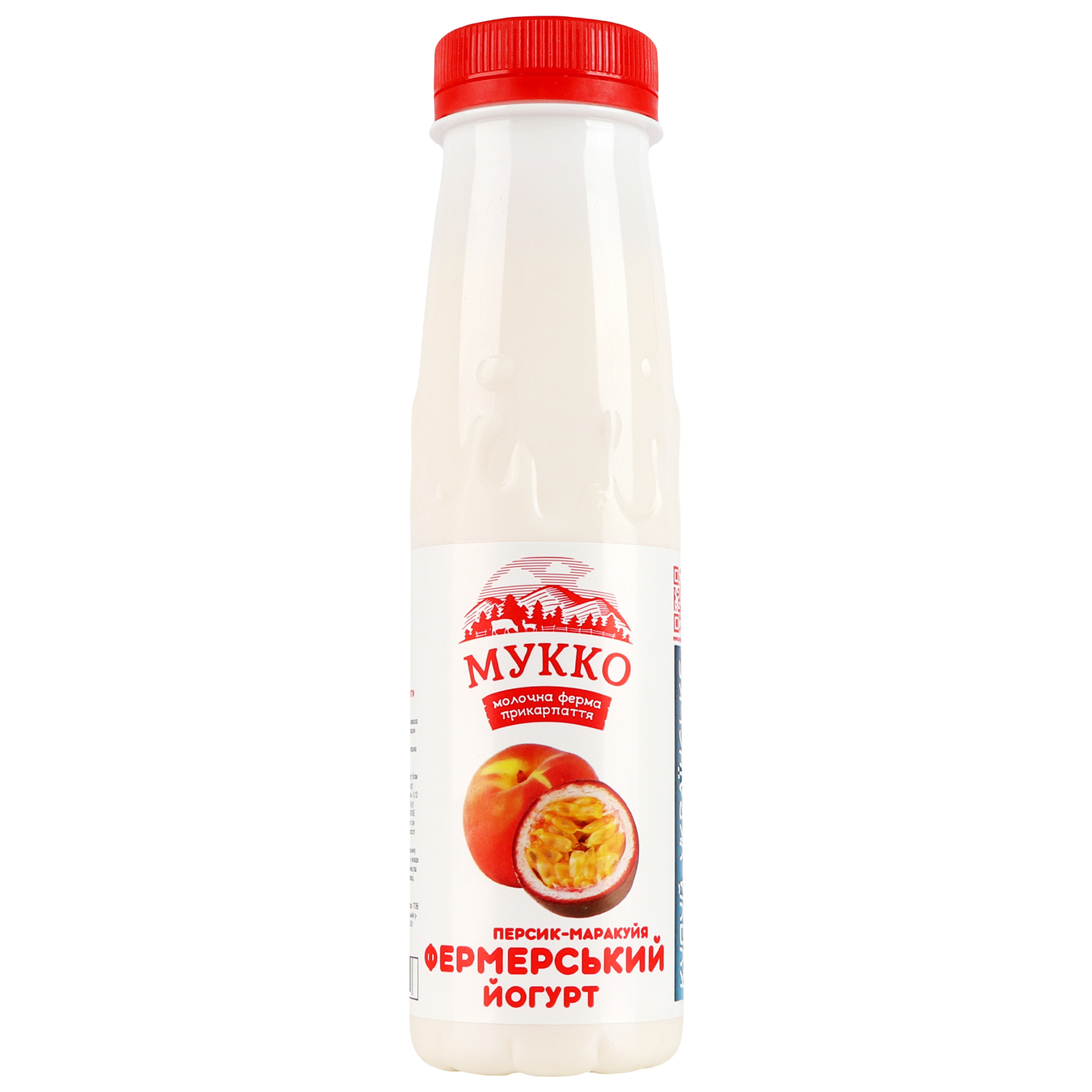 Йогурт Мукко персик-маракуя 2,6% 250г пляшка