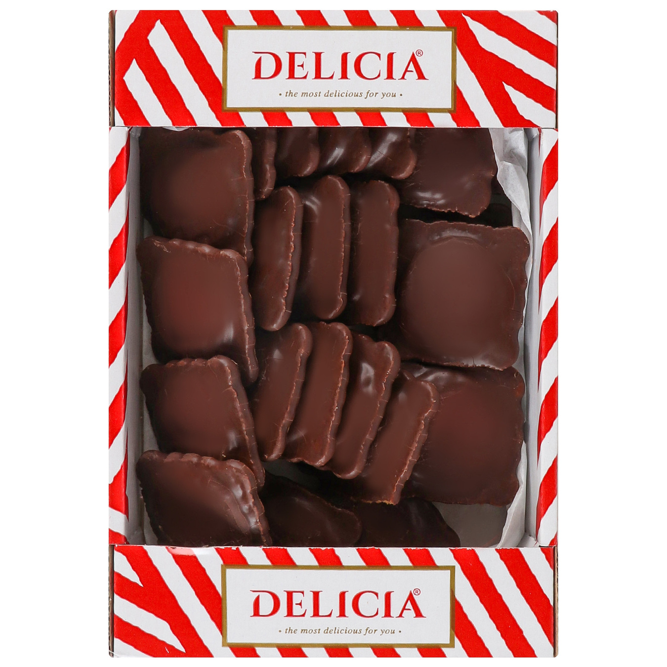 Печенье Delicia сдобное маргаритка вкус малины 350г