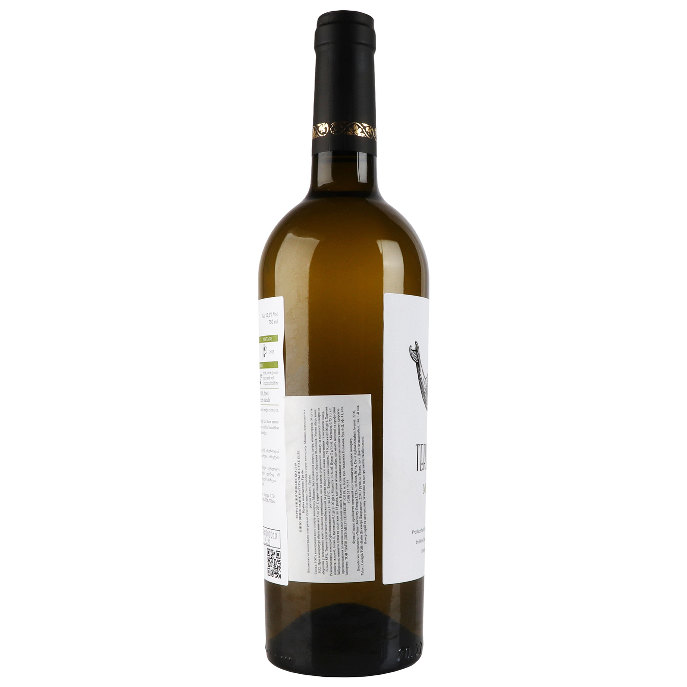 Вино Terra Initia Mtsvane біле сухе 13,0% 0,75л 3