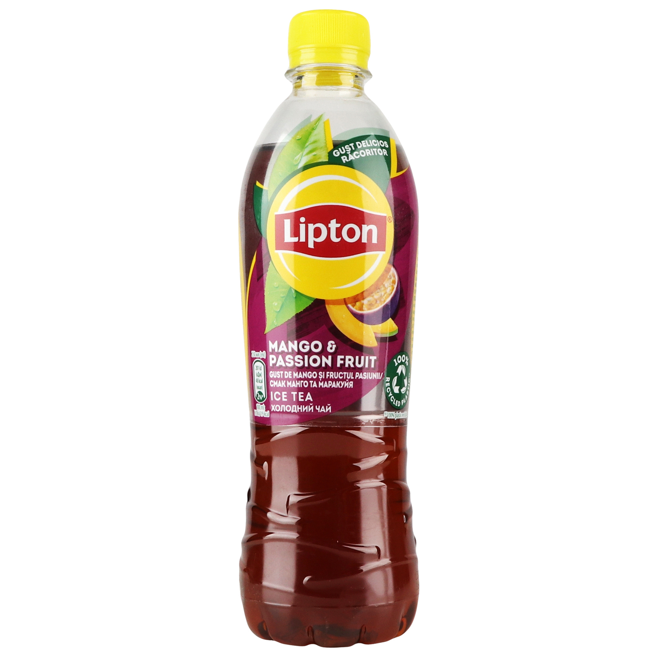Чай Lipton холодний чорний манго-маракуйя 0,5л