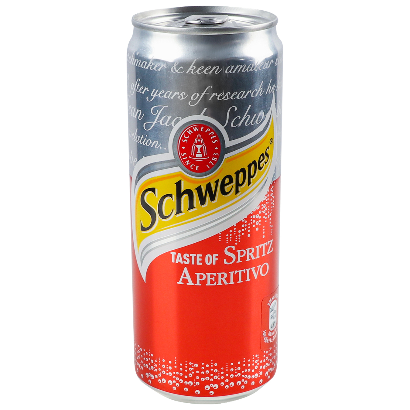 Carbonated drink Schweppes Sprits Aperitivo iron can 330 ml 2