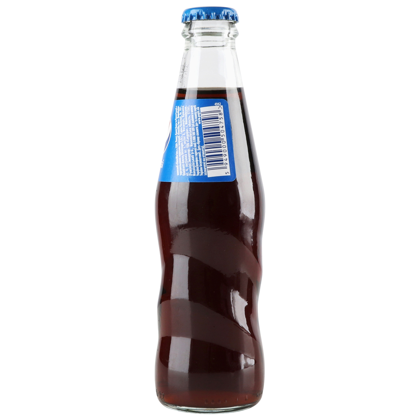 Carbonated drink Pepsi Cola glass bottle 0.250 l 4