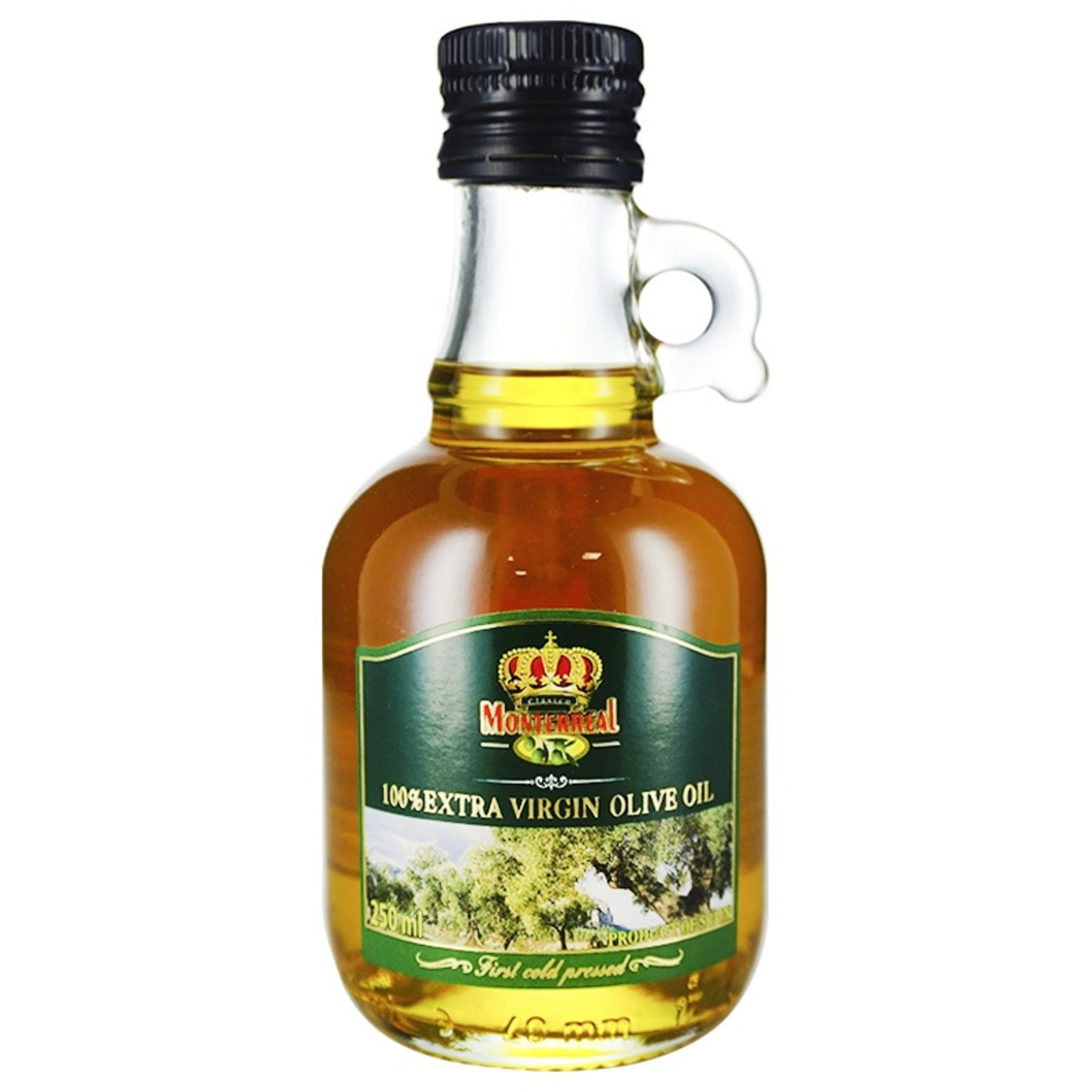 Monterreal Extra Virgin Unrefined Olive Oil 250ml