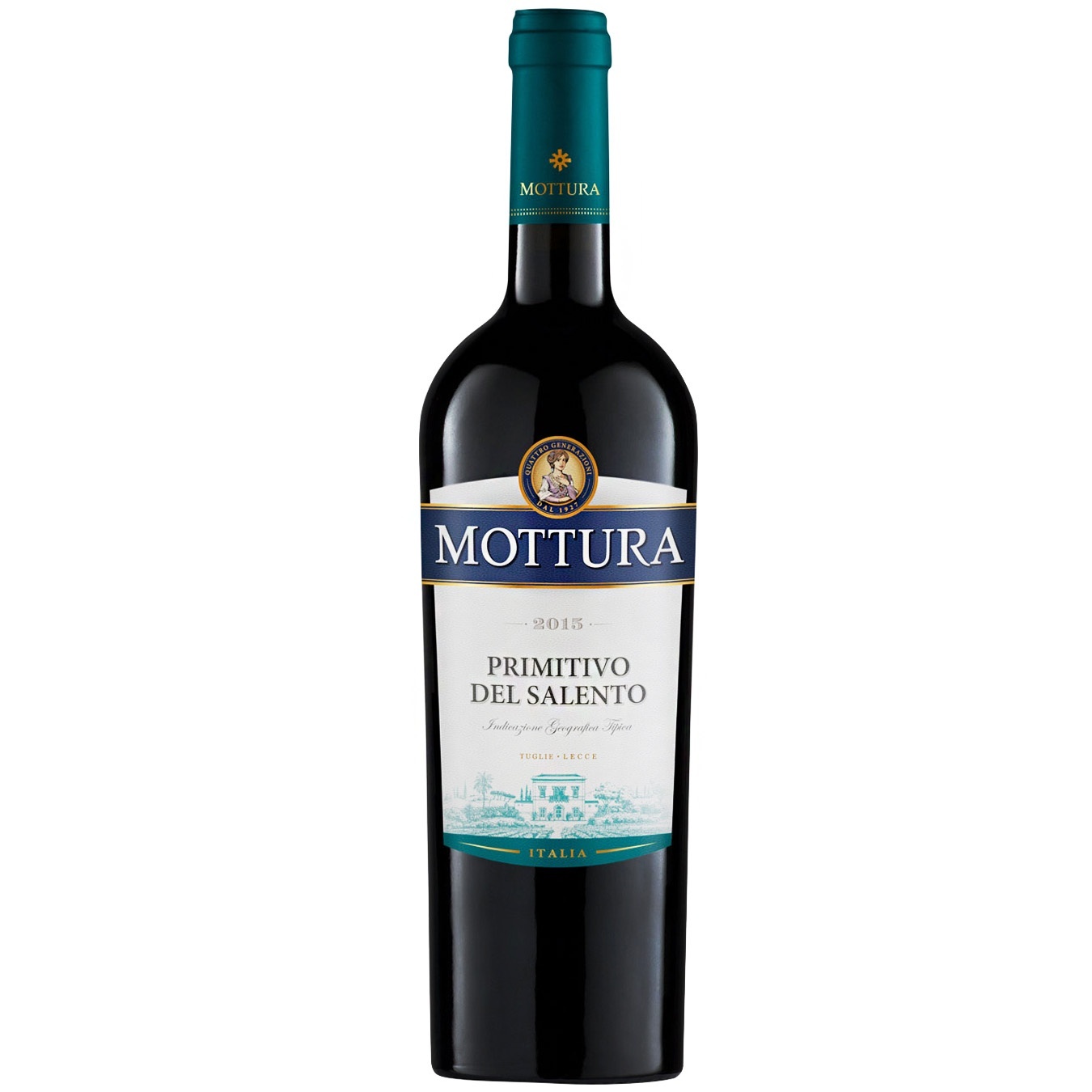 Вино Mottura Primitivo del Salento IGT красное сухое 11-14,5% 0,75л