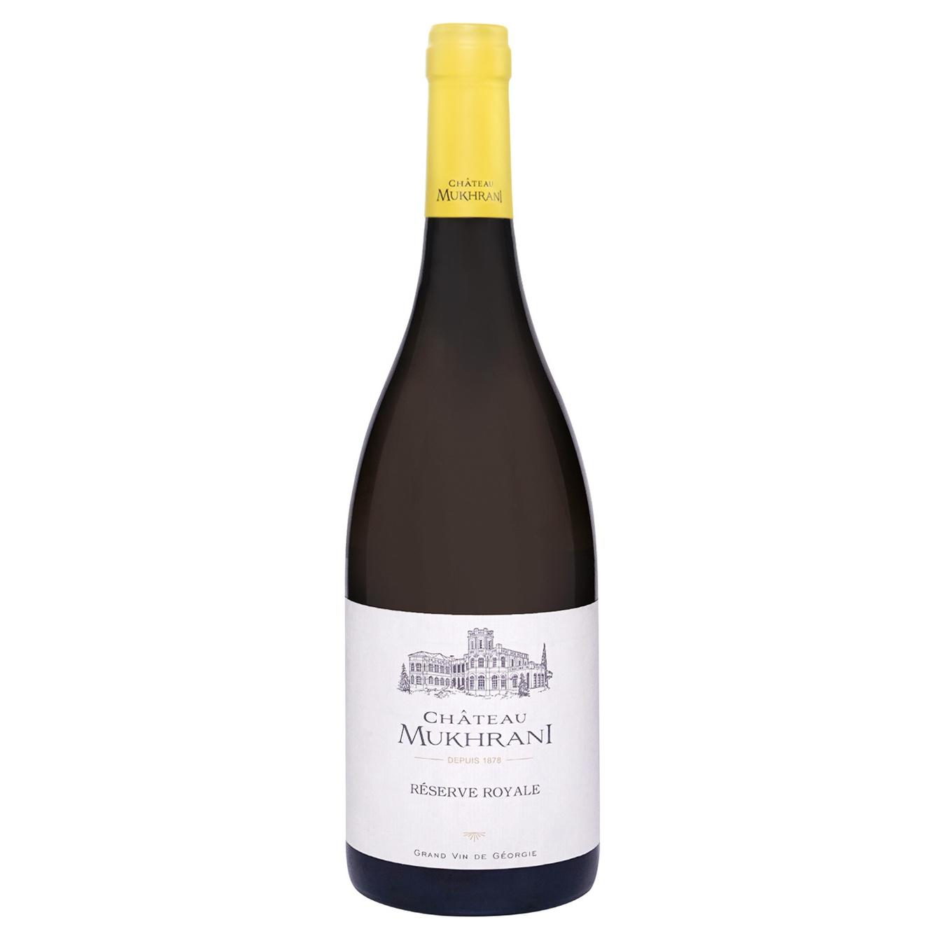 Вино Chateau Mukhrani Reserve du Prince White белое сухое 12% 0,75л