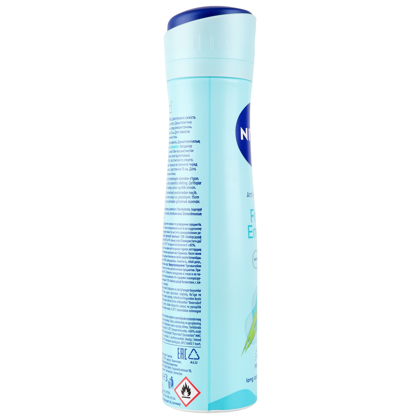 Antiperspirant Nivea Fresh Energy spray 150ml 4