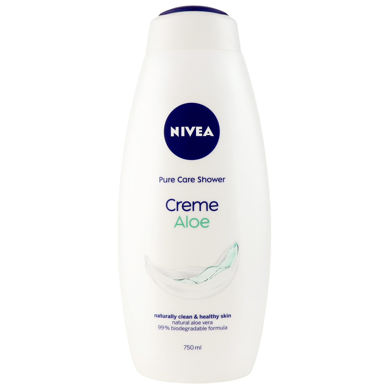 Nivea shower gel care freshness and care cream and aloe 750 ml