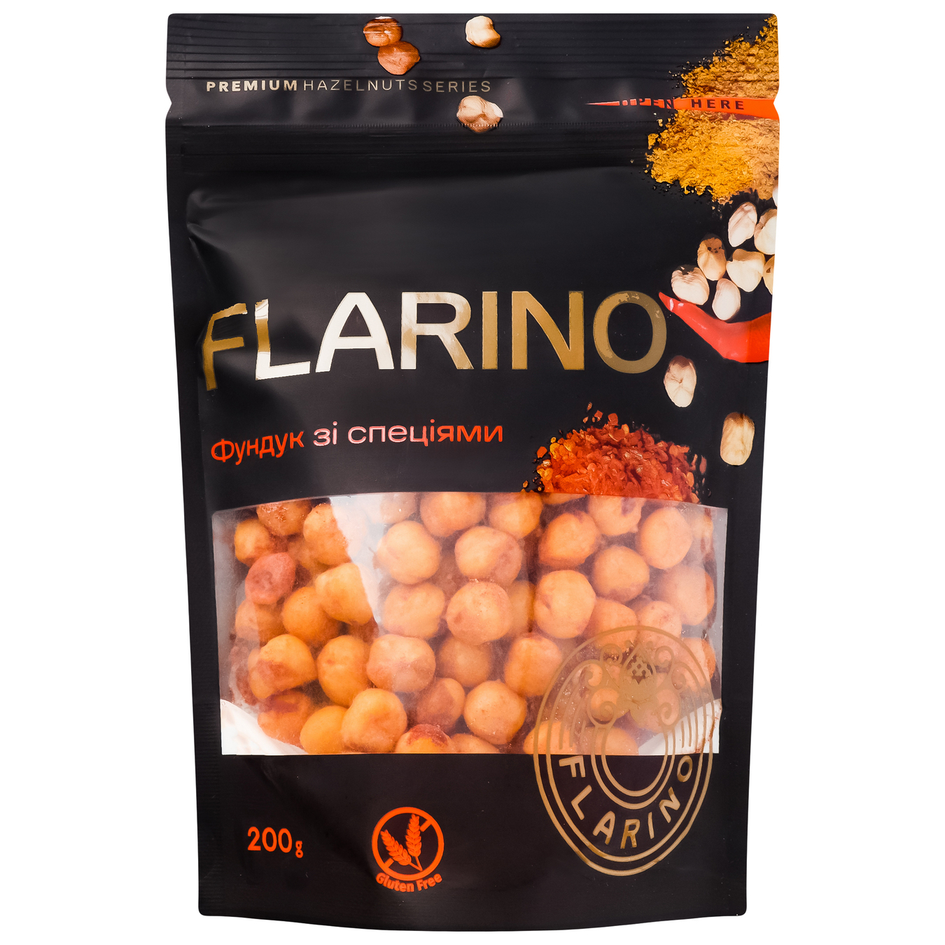 Hazelnuts with spices Flarino d/p 200g