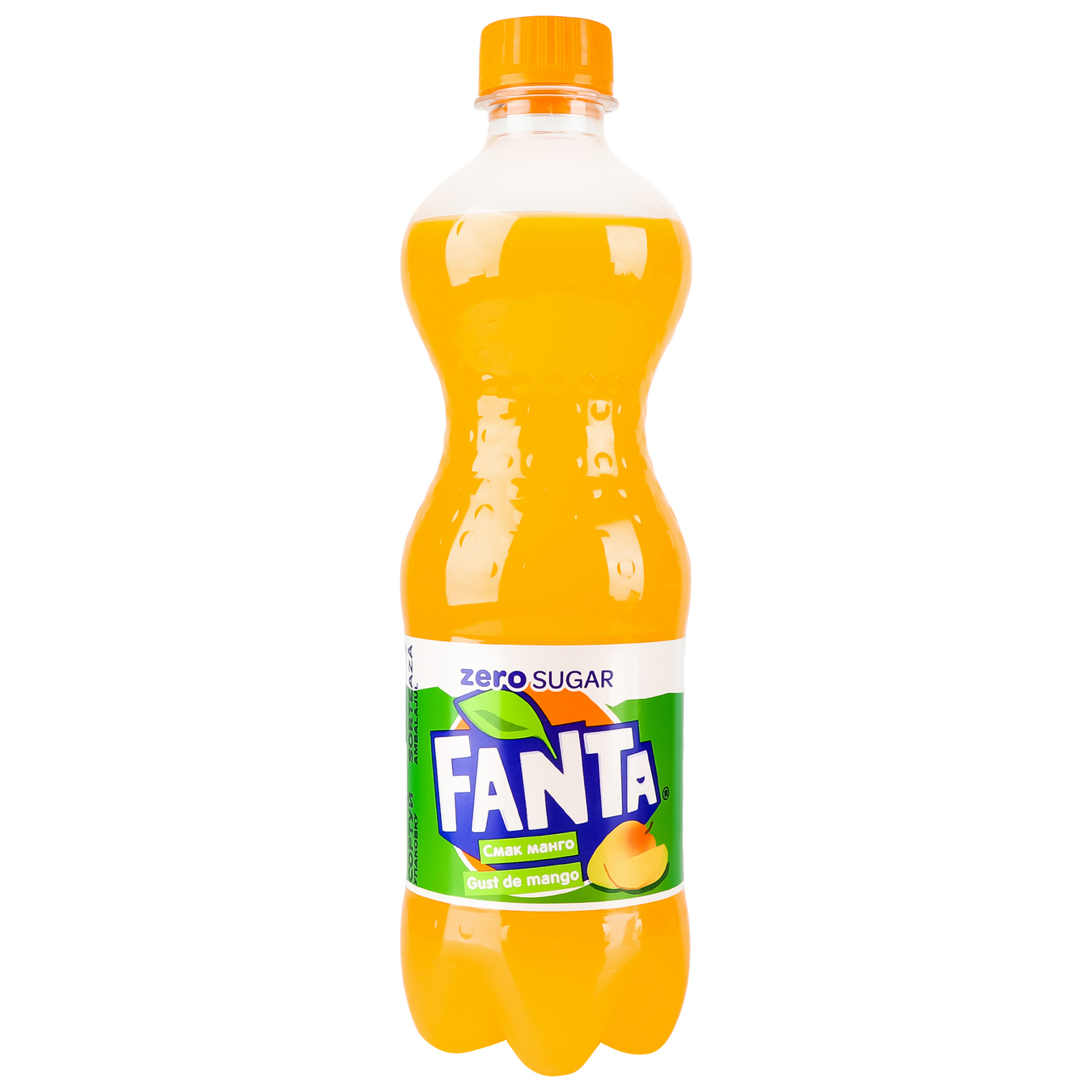 Напій Fanta Mango Zero газований 0,5л ПЕТ
