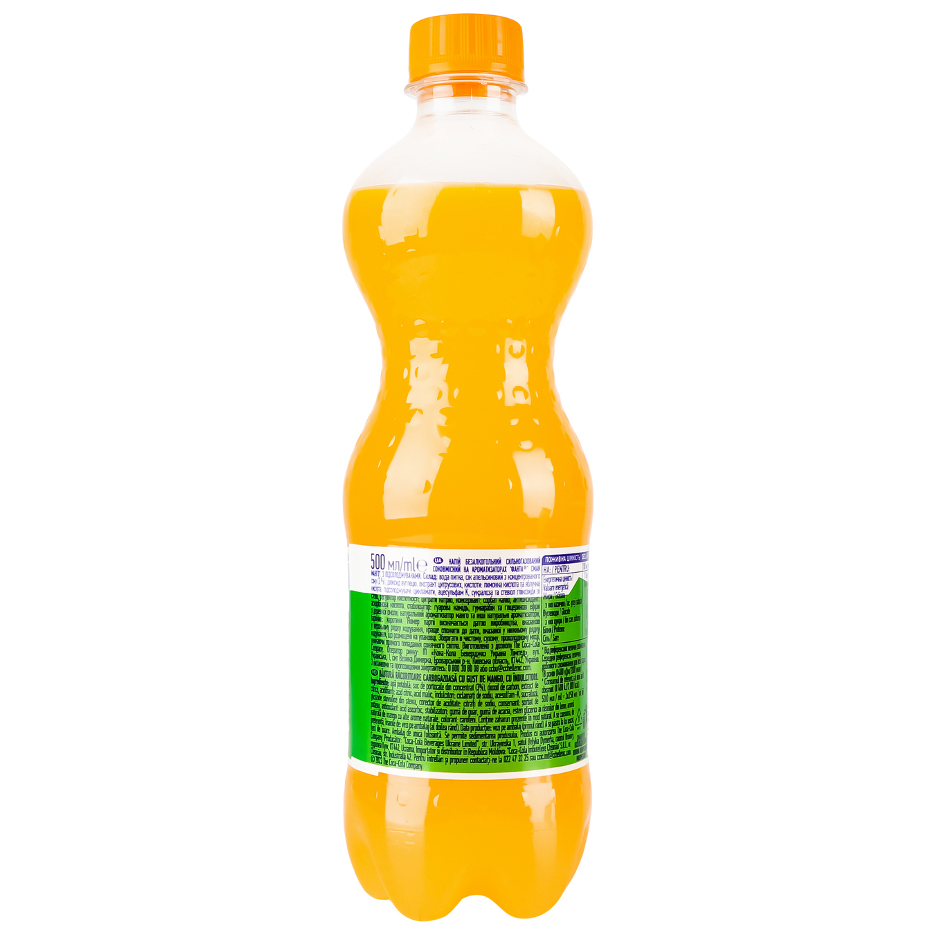 Fanta Mango Zero carbonated drink 0.5 l PET 2