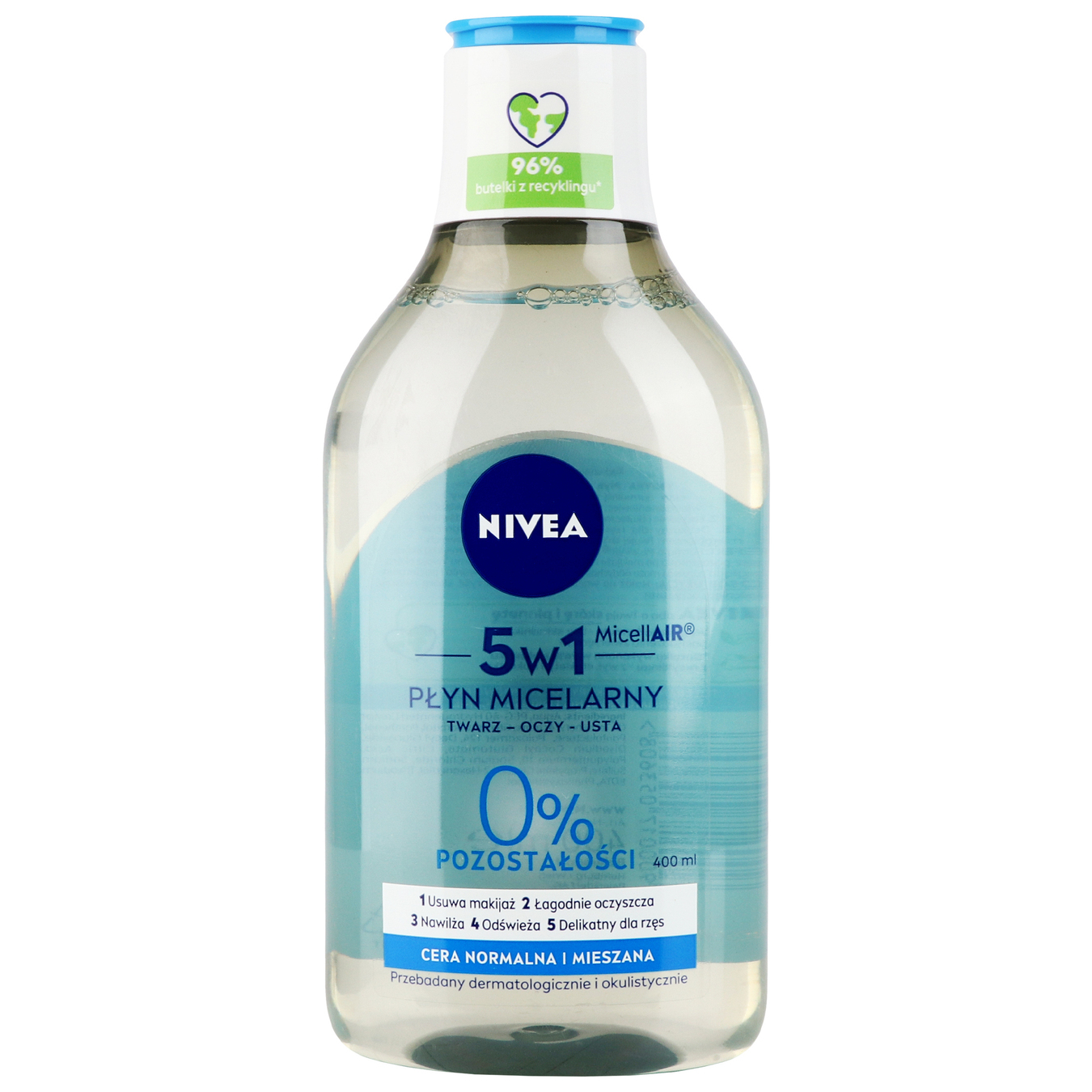 Nivea micellar water for removing make-up 3 in 1 400ml