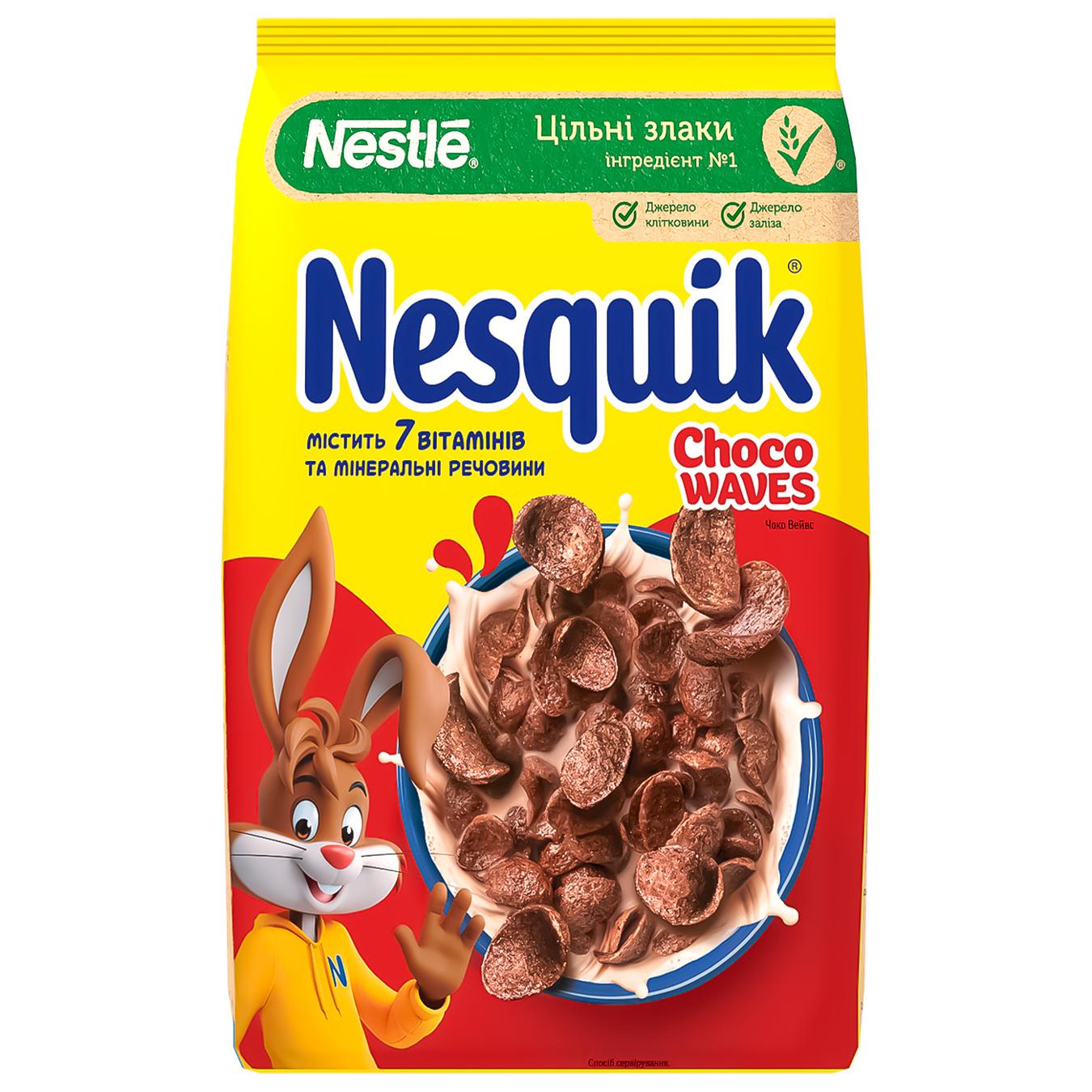 Сніданок Nestle Несквік хвилі готовий 210г