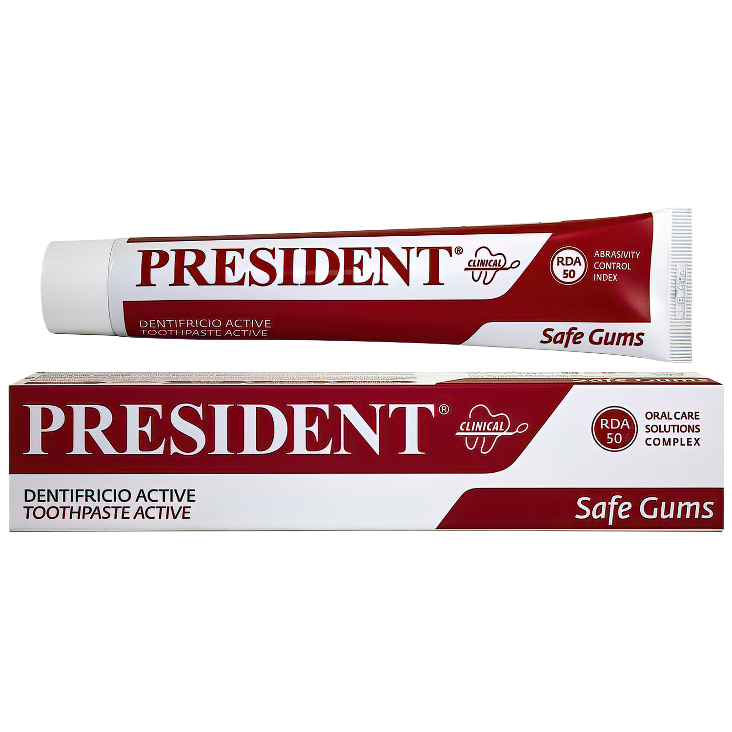 Toothpaste President active 75 ml