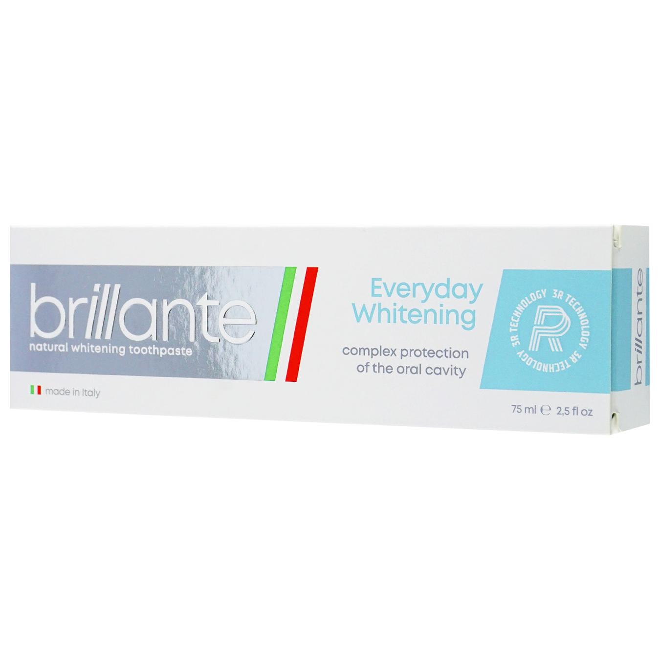 Зубная паста Brillante Everyday Whitenig комплексная защита 75 мл