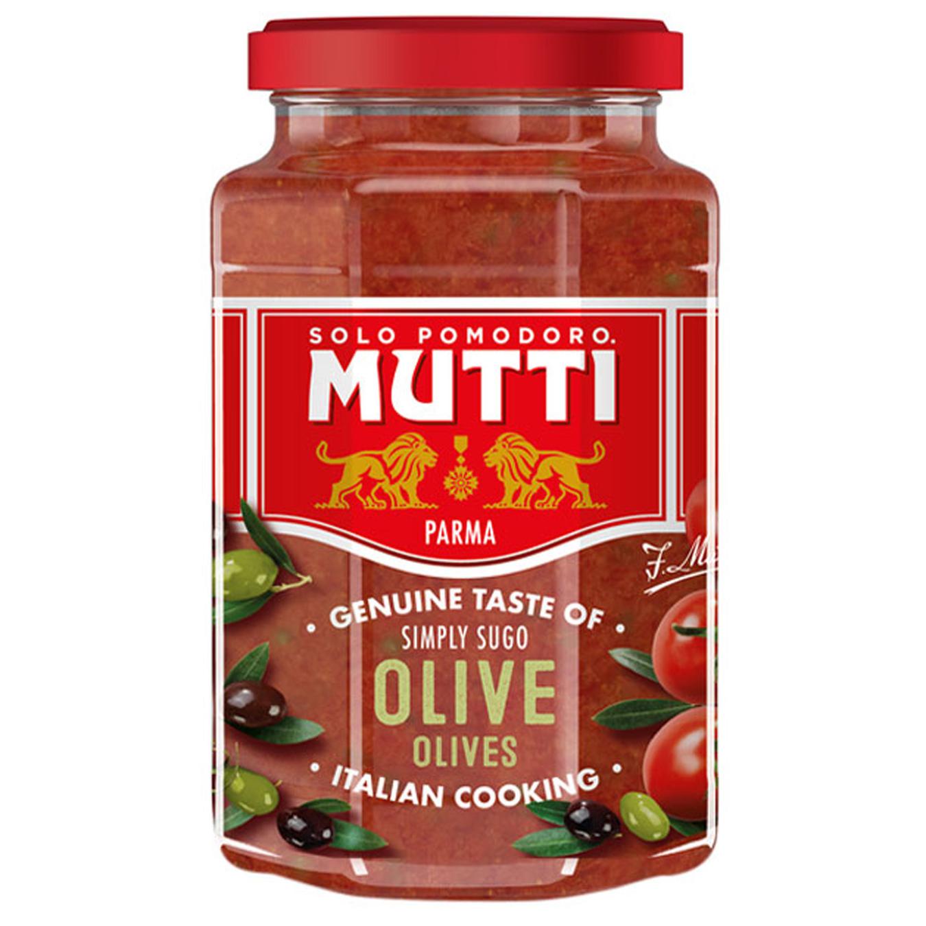 Соус томатний Mutti з оливками 400г