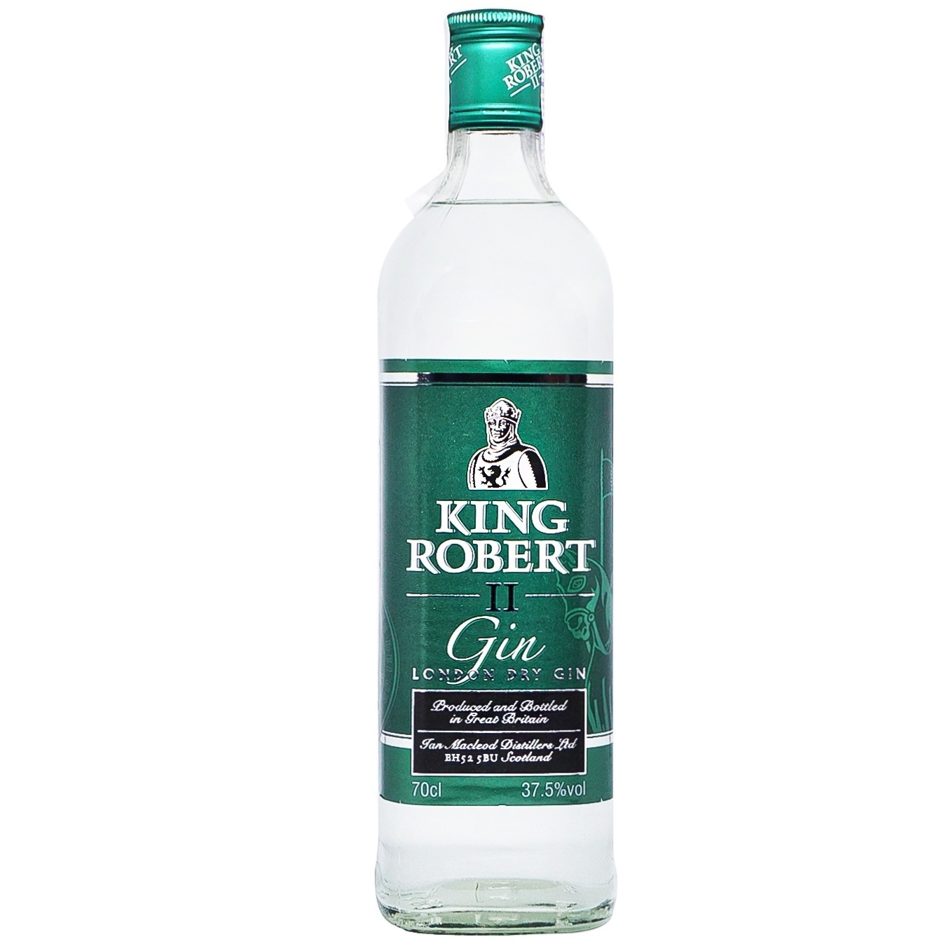 Gin King Robert II London Dry 37.5% 0.7l
